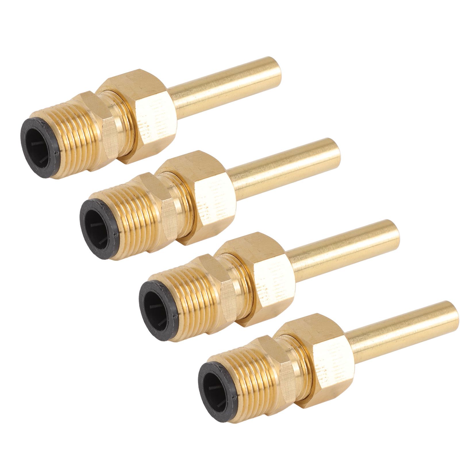 4 PCS Water Fountain Nozzles Pure Copper Large Hexagonal Direct Jet Nozzle view 6