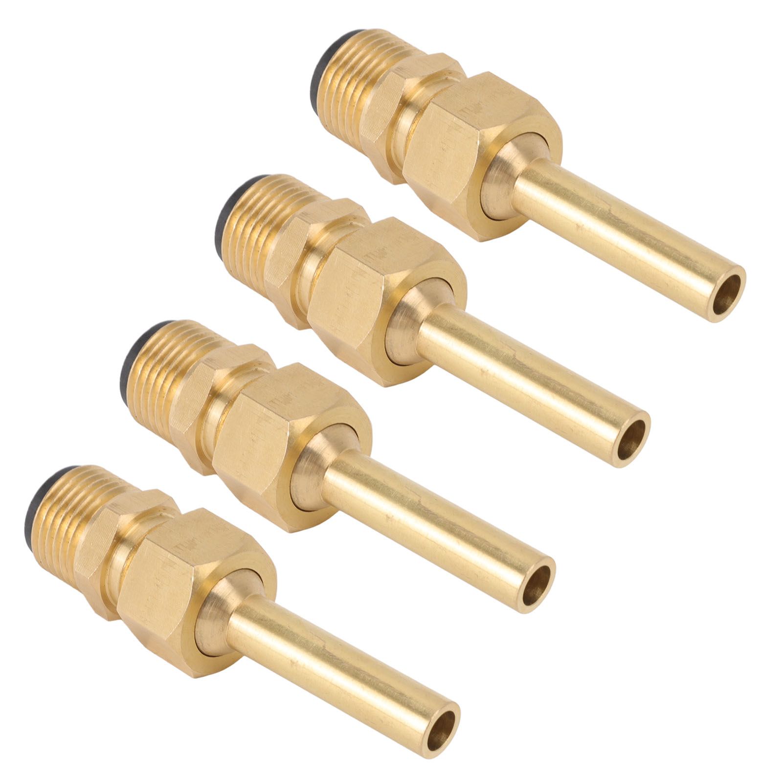4 PCS Water Fountain Nozzles Pure Copper Large Hexagonal Direct Jet Nozzle view 7