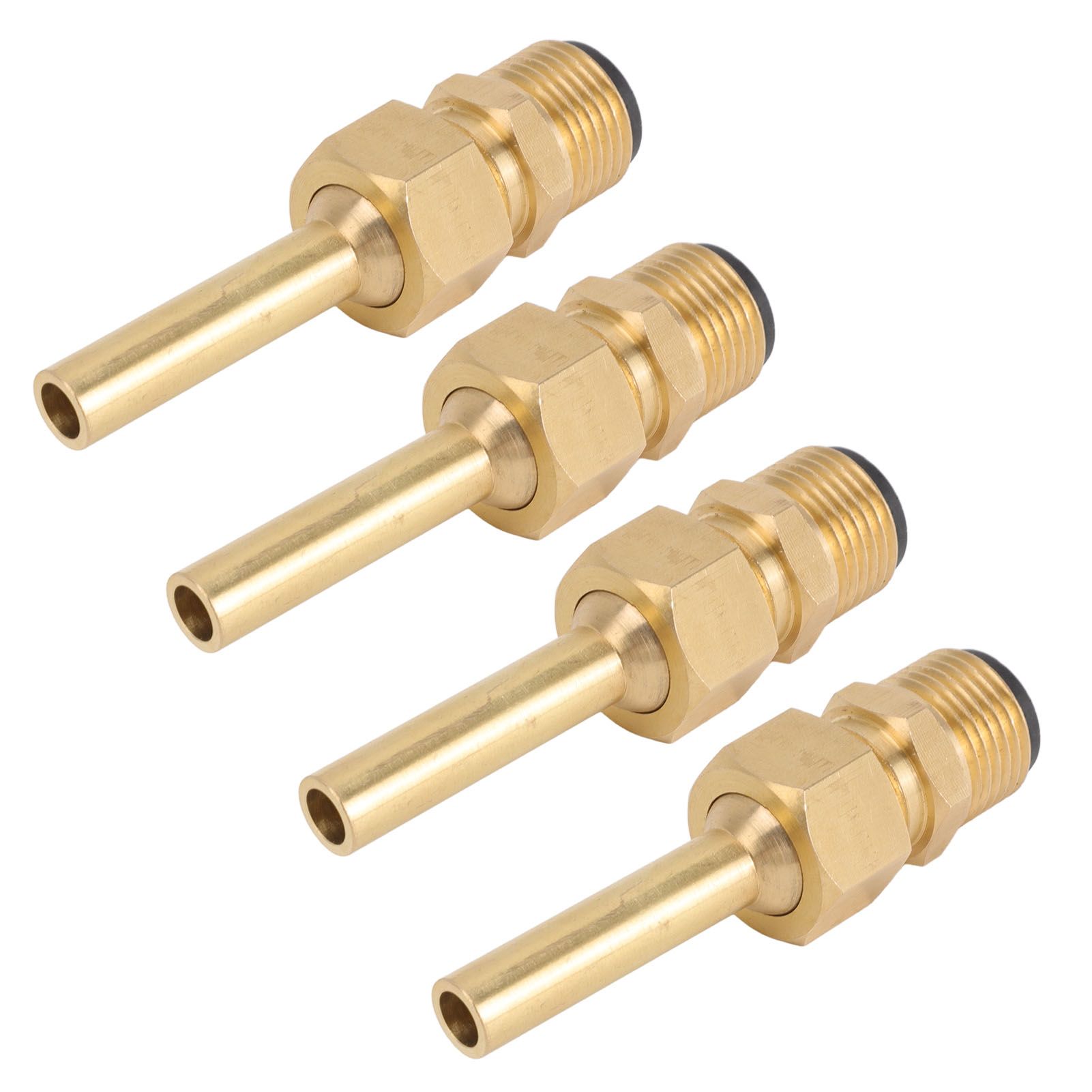 4 PCS Water Fountain Nozzles Pure Copper Large Hexagonal Direct Jet Nozzle view 9
