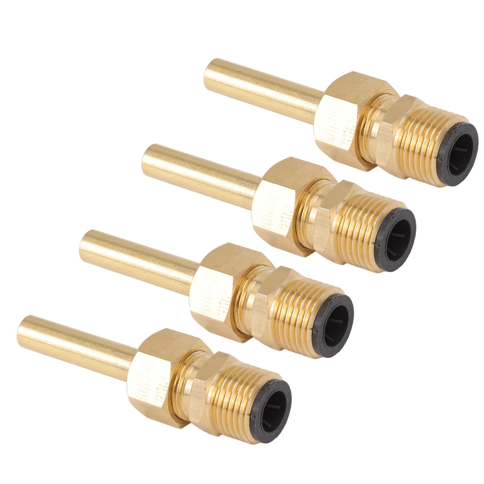 4 PCS Water Fountain Nozzles Pure Copper Large Hexagonal Direct Jet Nozzle view 10