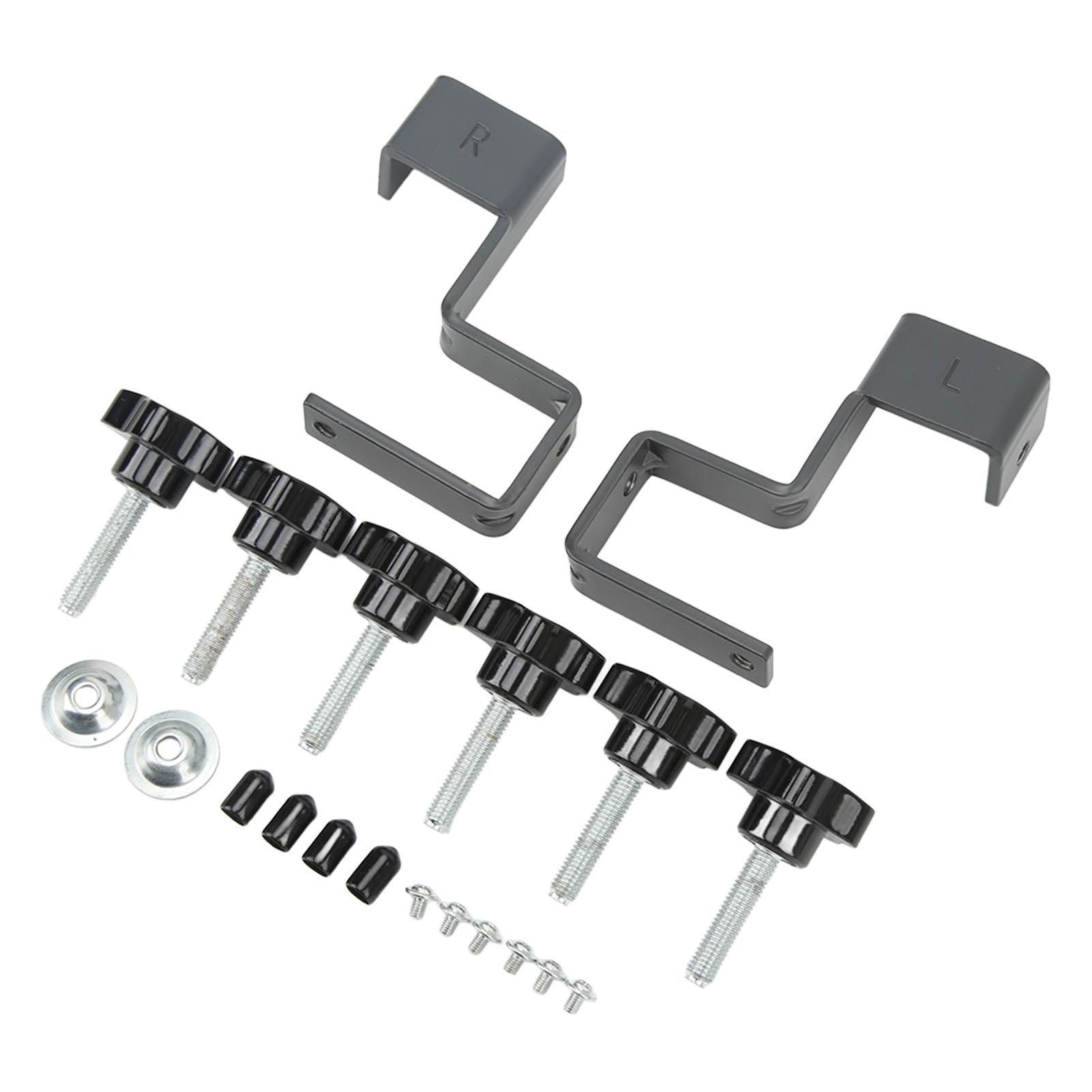 Drawer Front Mounting Clamp Steel Right Angle Drawer Installation Clips for view 2