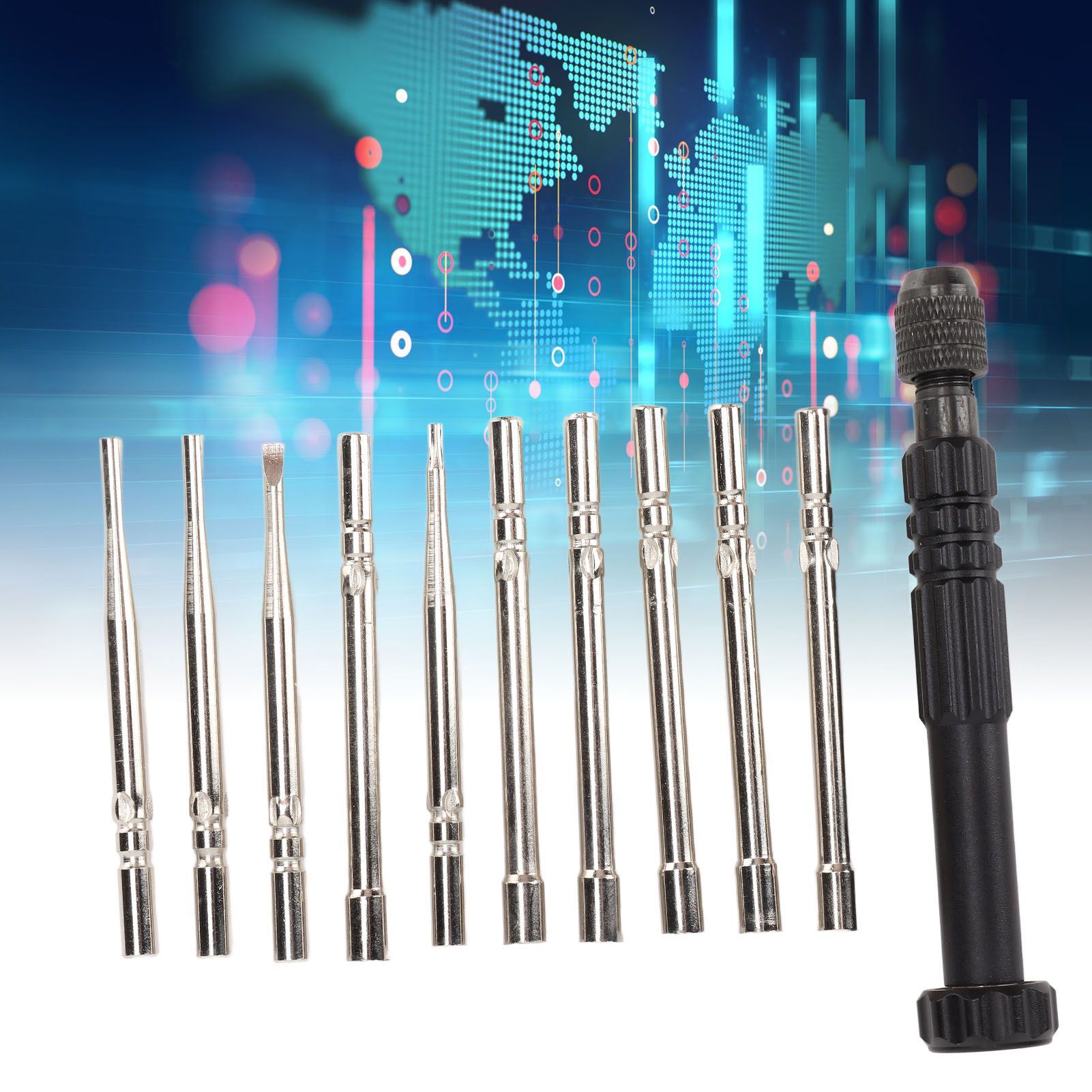 10Pcs Carburetor Adjustment Tool Kit for Common 2 Cycle Small Engine view 11