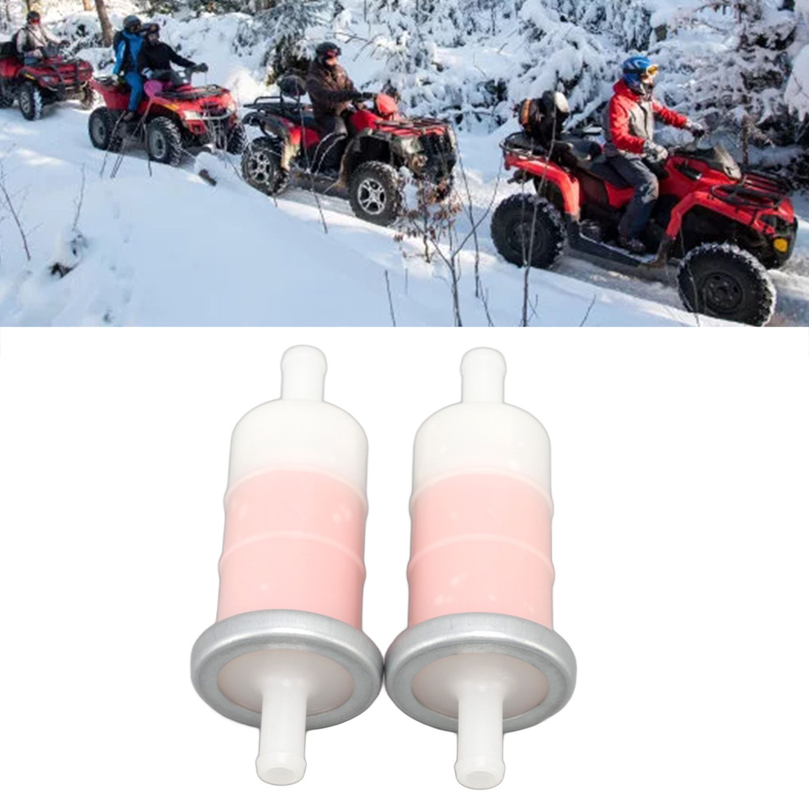 2PCS 9.5mm 10mm 3/8in Universal Fuel Line Filter Motorcycle Fuel Filter view 11