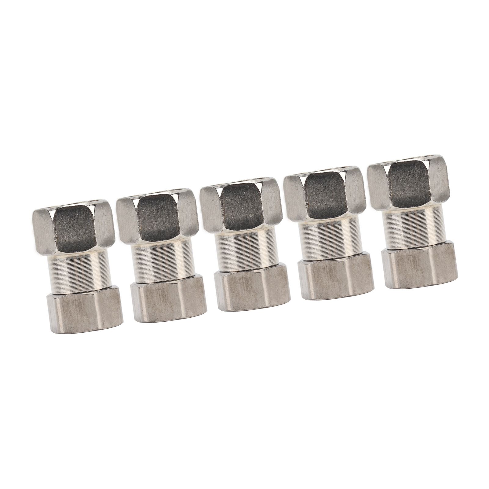 5PCS Plumbing Fittings Stainless Steel Female Thread Pipe Adapter Fittings for view 9