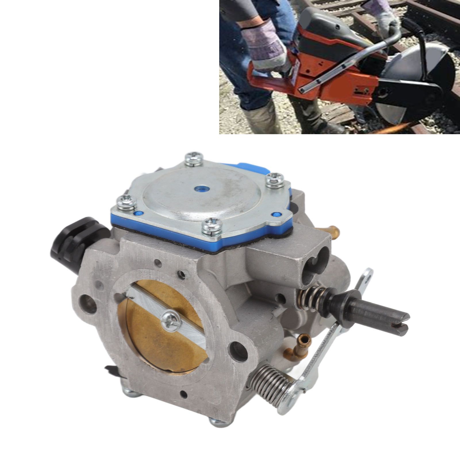 Carburetor for K1270R 1 Cutter Aluminum Cutting Machine Replacement Carburetor view 11