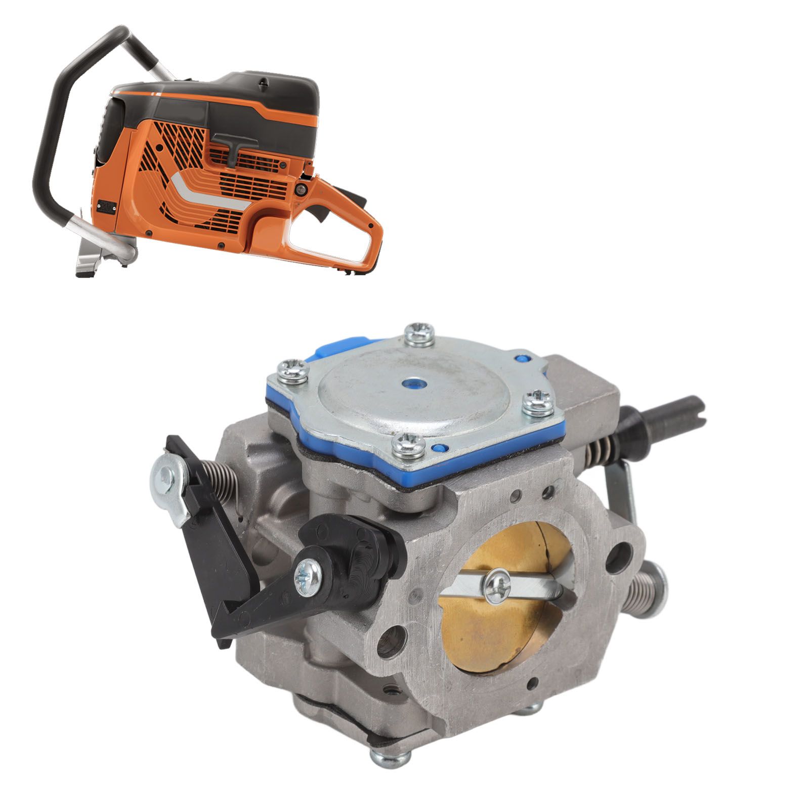 Carburetor for K1270R 1 Cutter Aluminum Cutting Machine Replacement Carburetor view 12