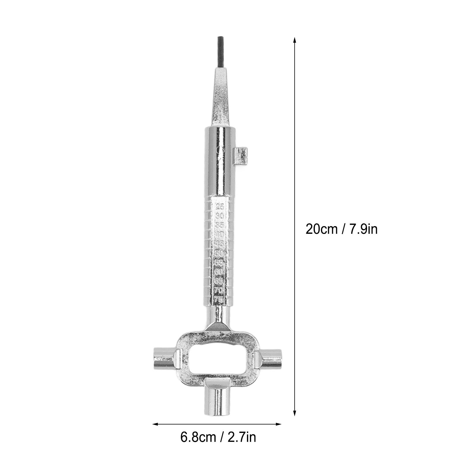 Multipurpose Locksmith Tool Zinc Alloy Cylinder Gauge Cam Turner Spindle view 15