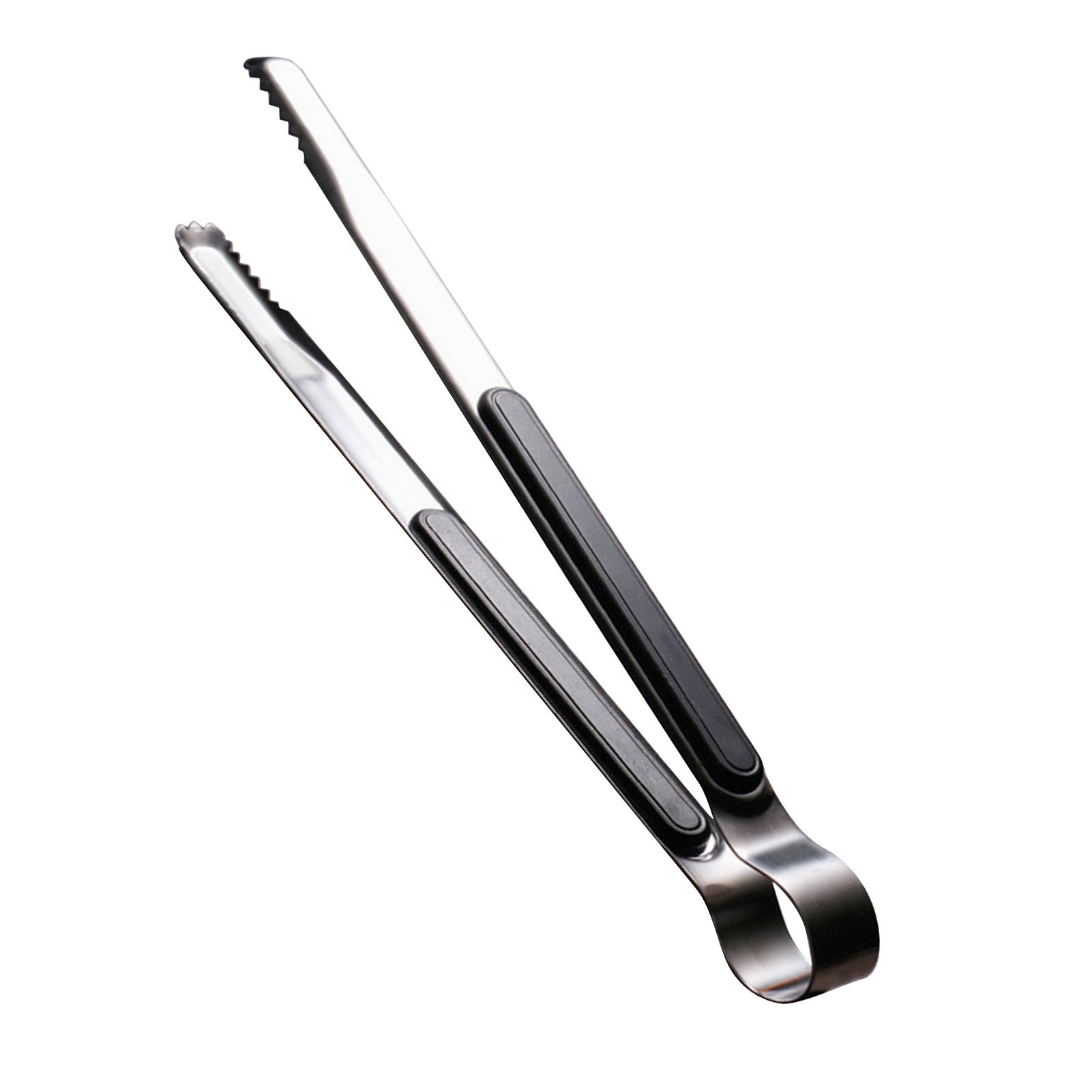 Kitchen Cooking Tong Stainless Steel Easy to Clean Teeth Mouth Steak Clip for view 2