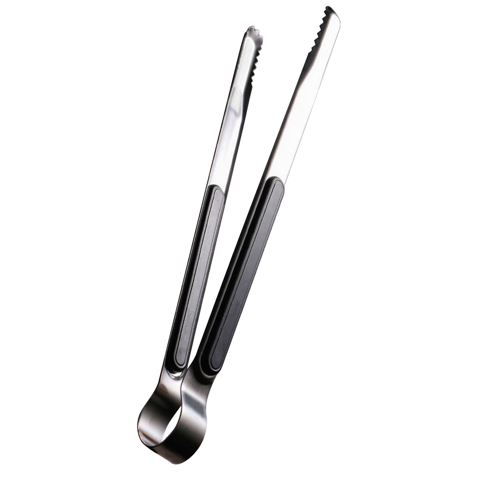 Kitchen Cooking Tong Stainless Steel Easy to Clean Teeth Mouth Steak Clip for view 3