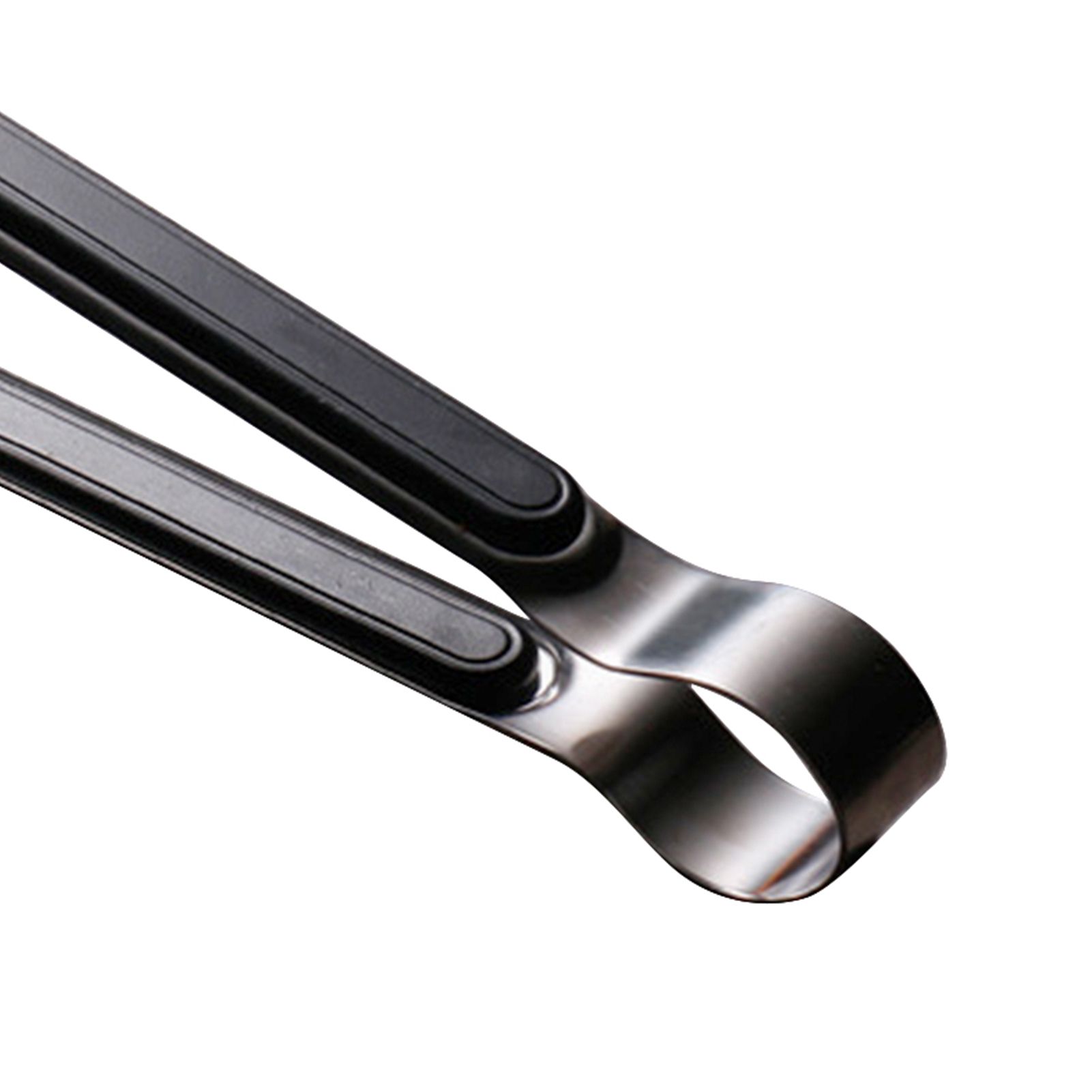 Kitchen Cooking Tong Stainless Steel Easy to Clean Teeth Mouth Steak Clip for view 7