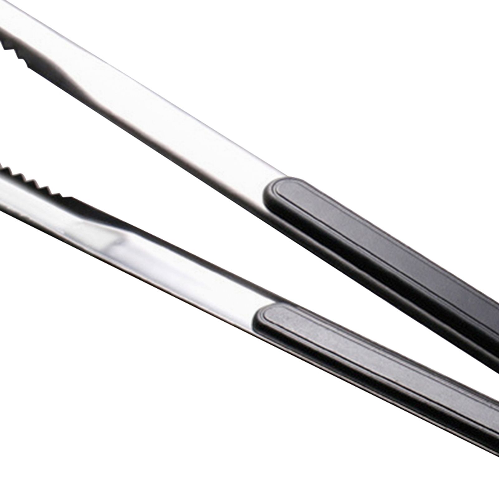 Kitchen Cooking Tong Stainless Steel Easy to Clean Teeth Mouth Steak Clip for view 8