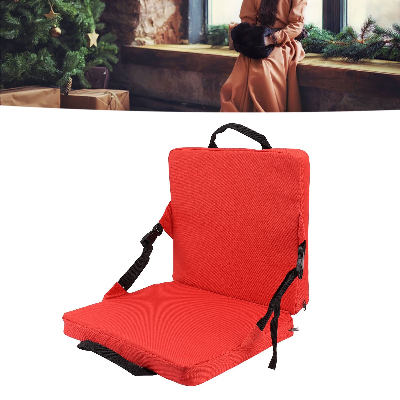 Outdoor Chair Cushion Portable Comfortable Oxford Cloth Foldable Stadium Seat view 12