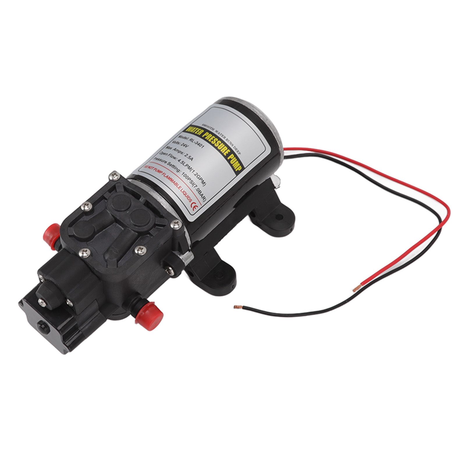 Diaphragm Water Pump Self Priming Intermittent Diaphragm Pump High Pressure view 5