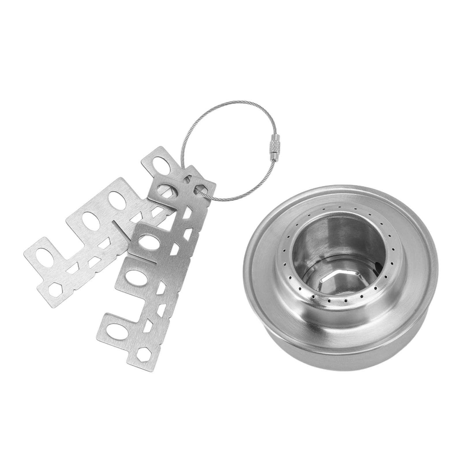 Outdoor Portable Camping Stove Stainless Steel Mini Backpacking Stove for view 7