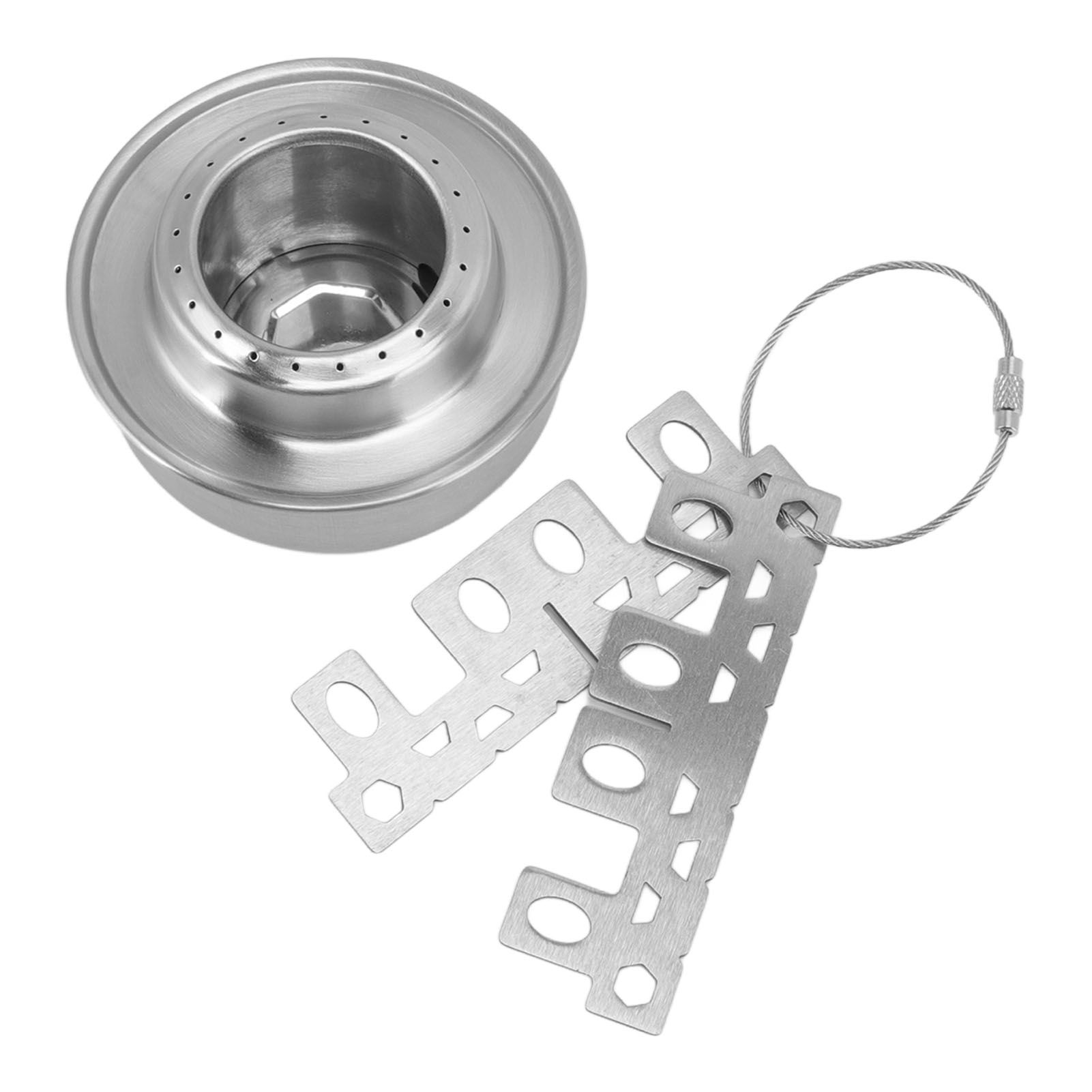 Outdoor Portable Camping Stove Stainless Steel Mini Backpacking Stove for view 8
