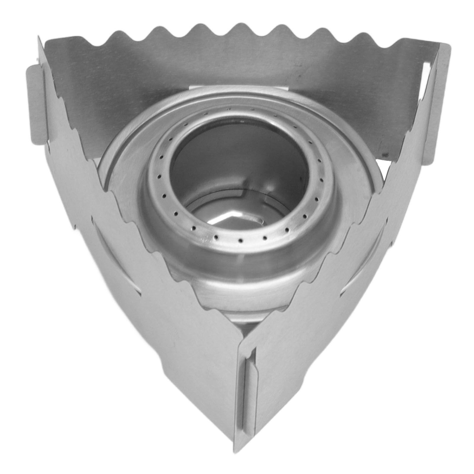 Outdoor Portable Camping Stove Stainless Steel Mini Backpacking Stove for view 4