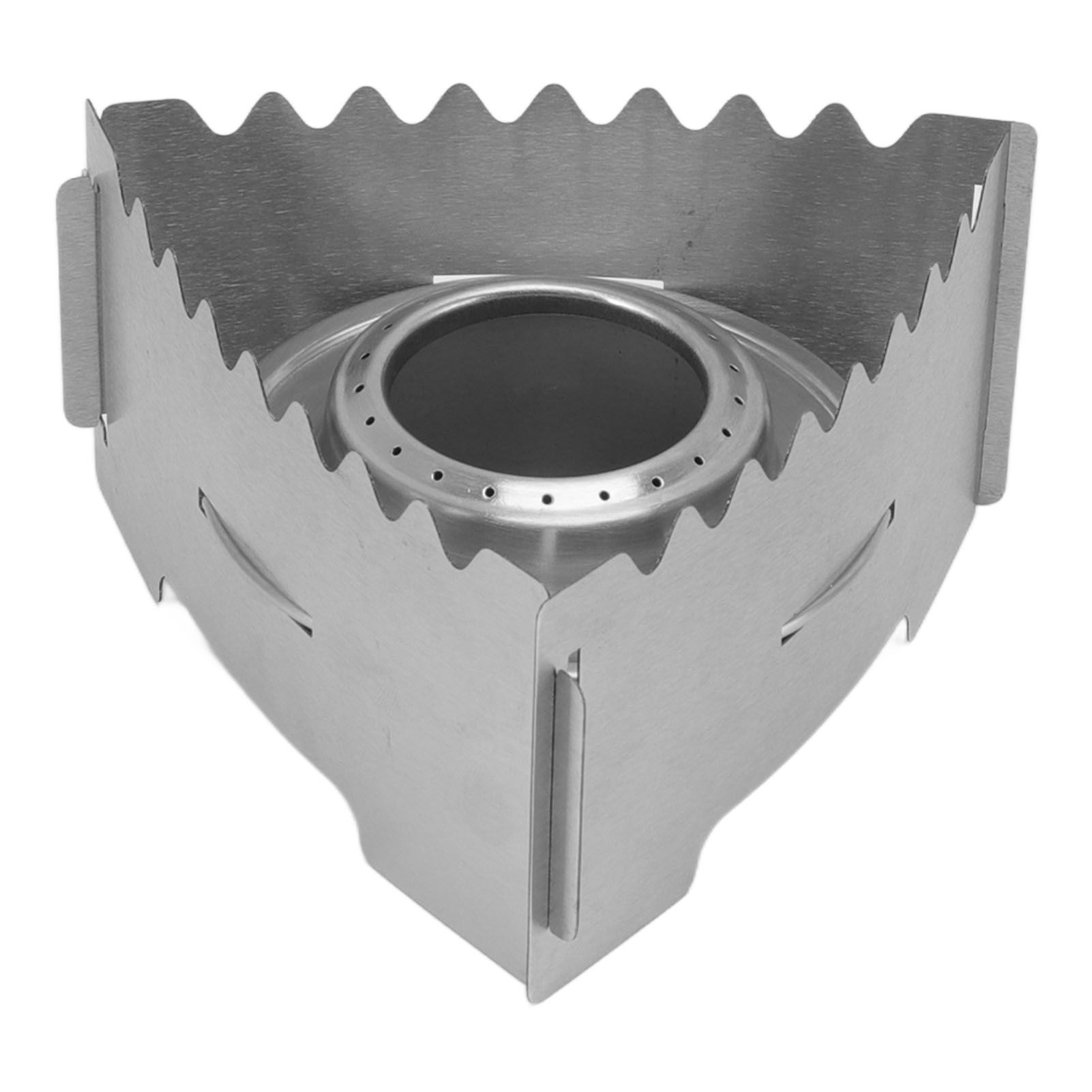 Outdoor Portable Camping Stove Stainless Steel Mini Backpacking Stove for view 5