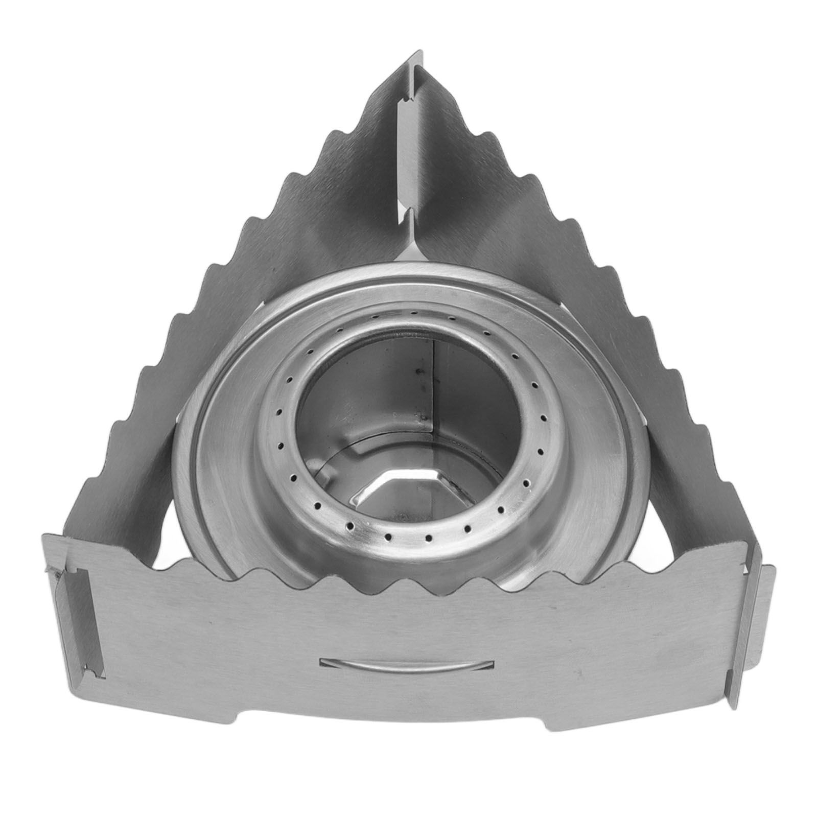 Outdoor Portable Camping Stove Stainless Steel Mini Backpacking Stove for view 6