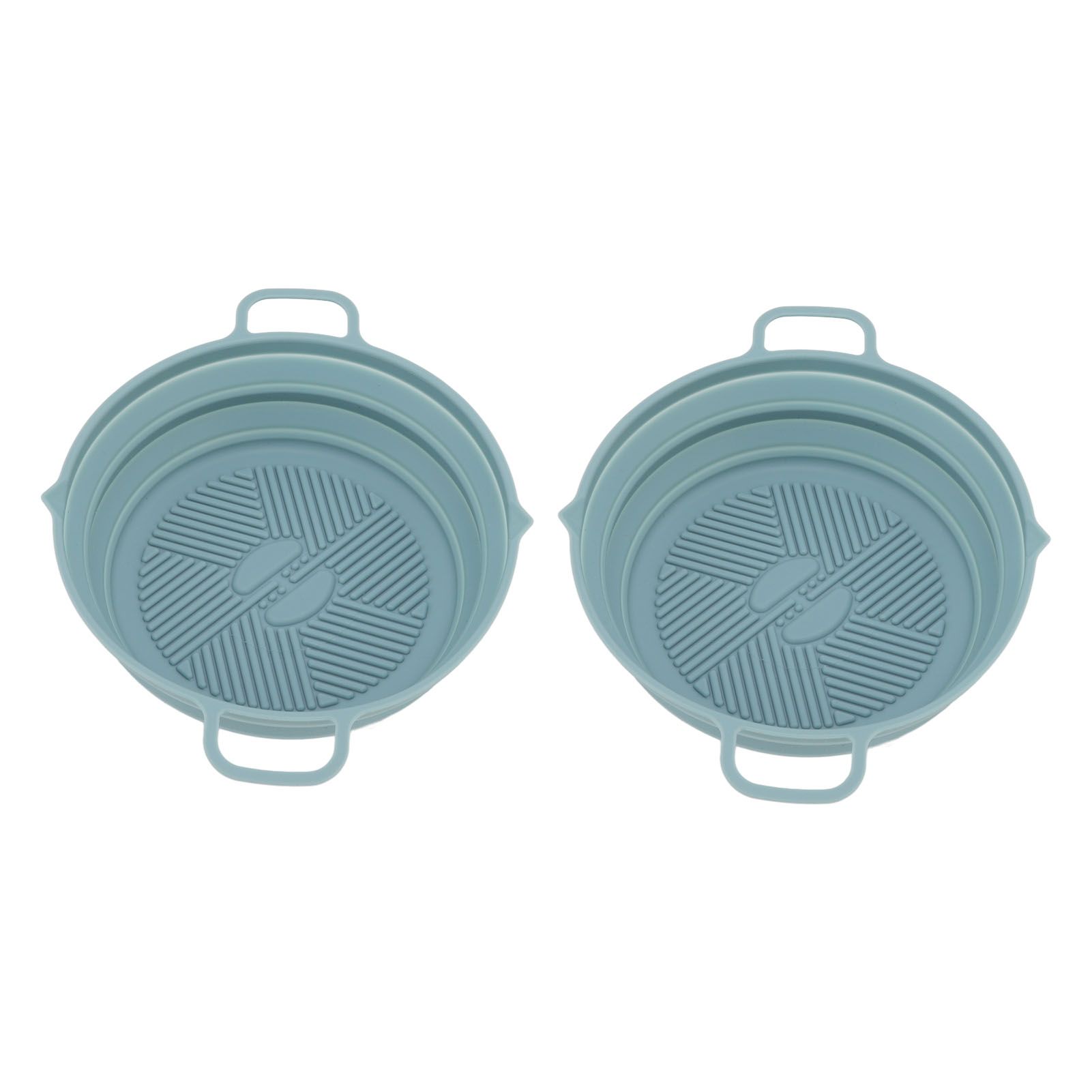 2pcs Fryer Silicone Liner Collapsible Food Grade Silicone Pot for Air Cooker view 4