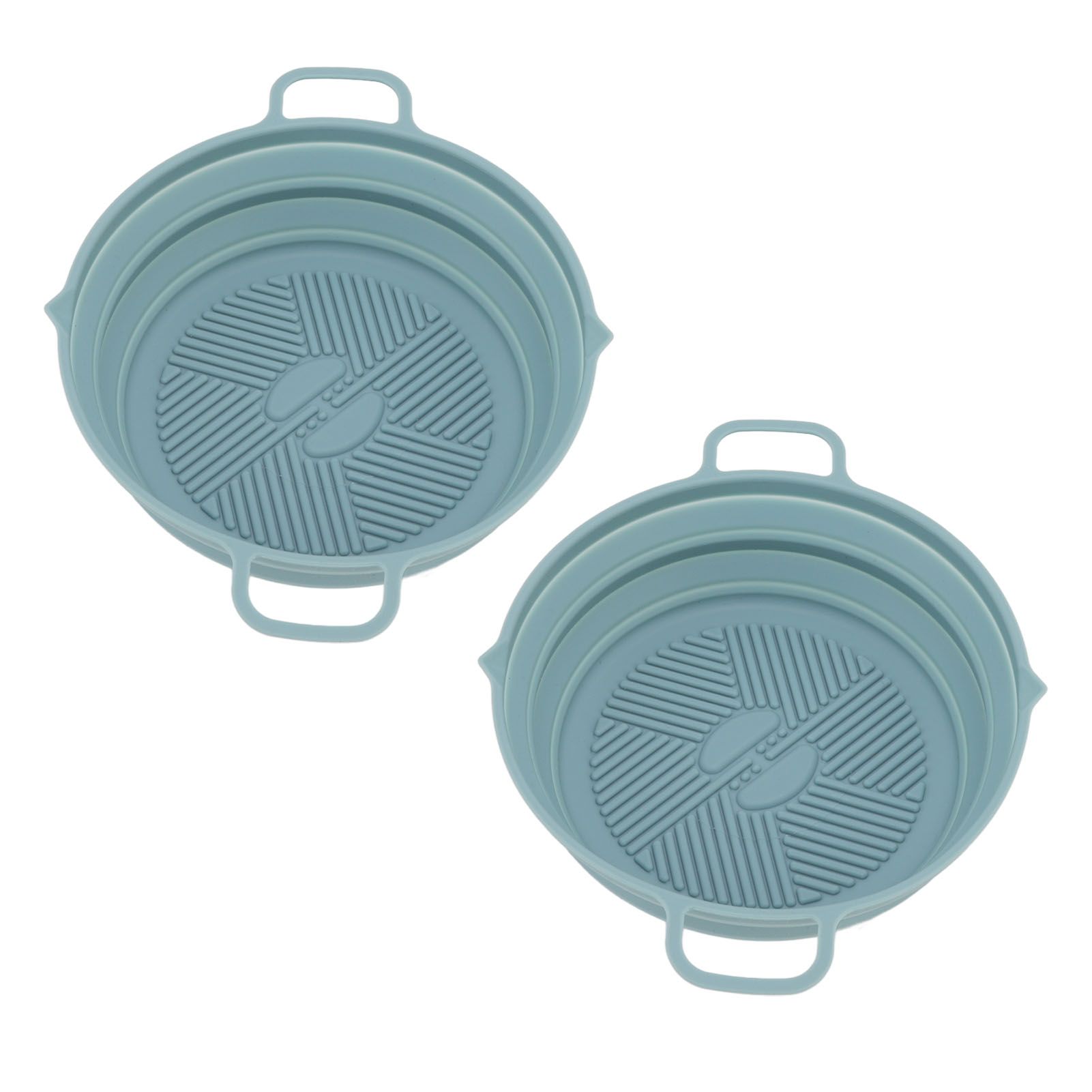 2pcs Fryer Silicone Liner Collapsible Food Grade Silicone Pot for Air Cooker view 5