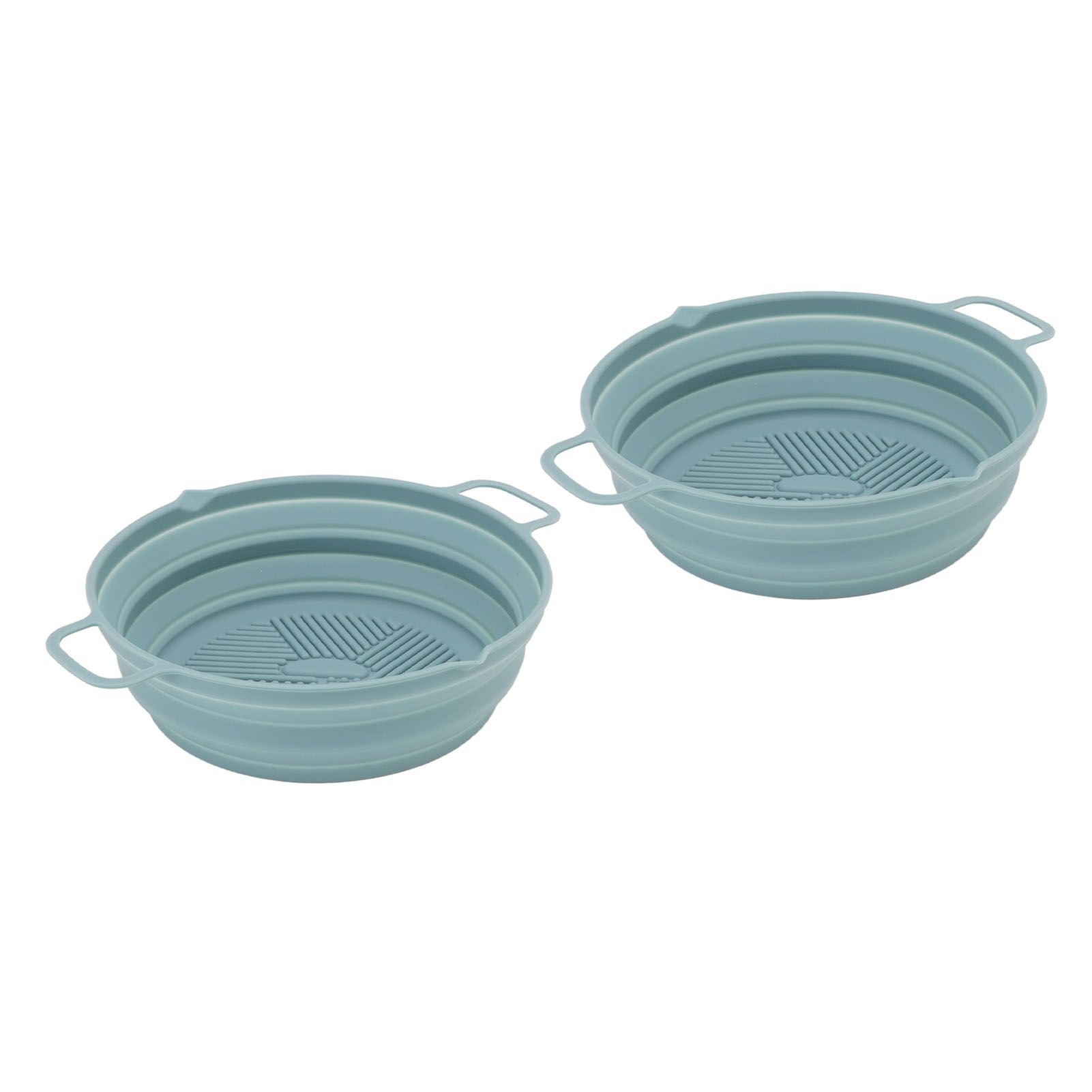 2pcs Fryer Silicone Liner Collapsible Food Grade Silicone Pot for Air Cooker view 7