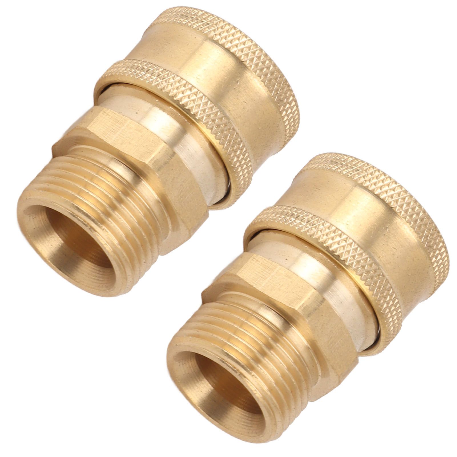 2Pcs Pure Copper M22 High Pressure Washer Fitting Adapter 3/8 Inch NPT Female view 9