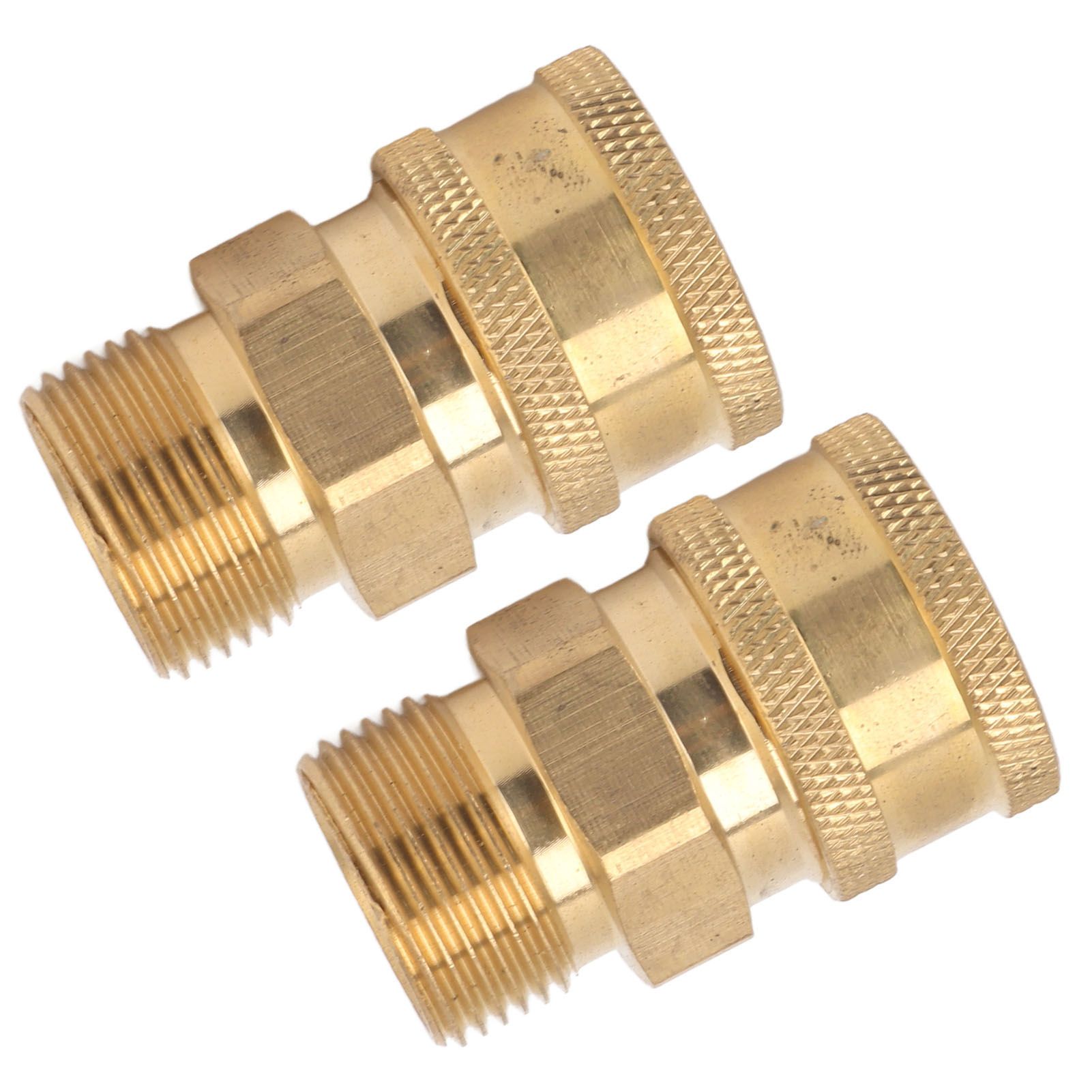 2Pcs Pure Copper M22 High Pressure Washer Fitting Adapter 3/8 Inch NPT Female view 10