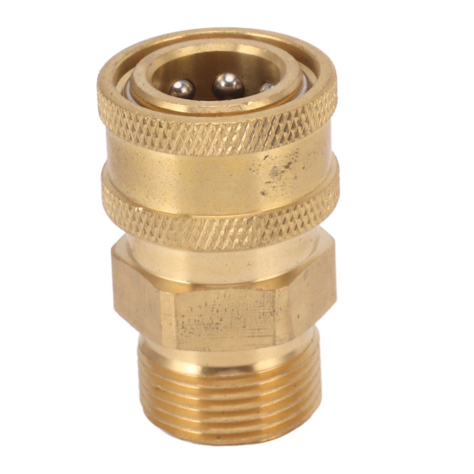 2Pcs Pure Copper M22 High Pressure Washer Fitting Adapter 3/8 Inch NPT Female view 13