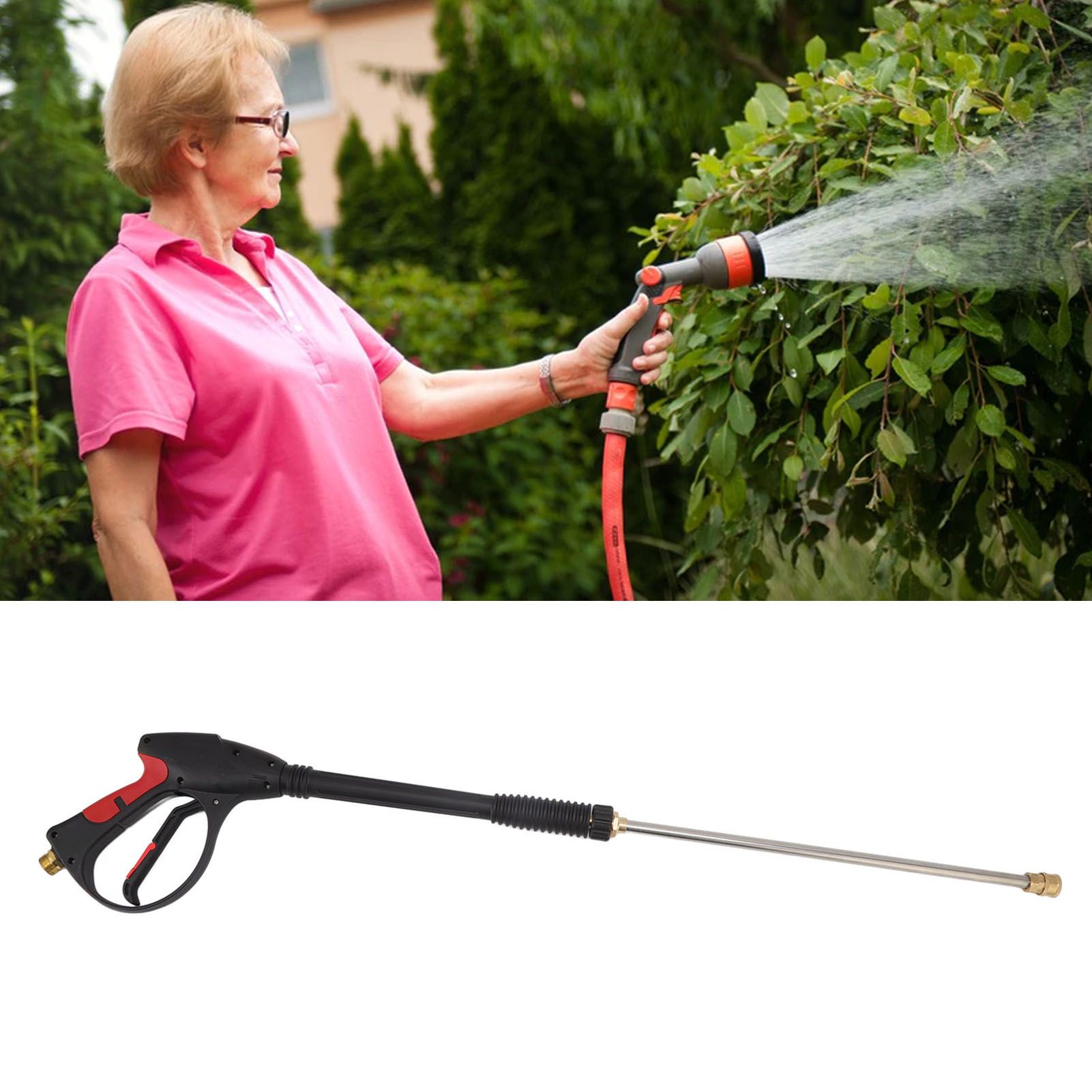 4000PSI Pressure Washer Portable Handheld Power Cleaner with M22 Extension Rod view 12