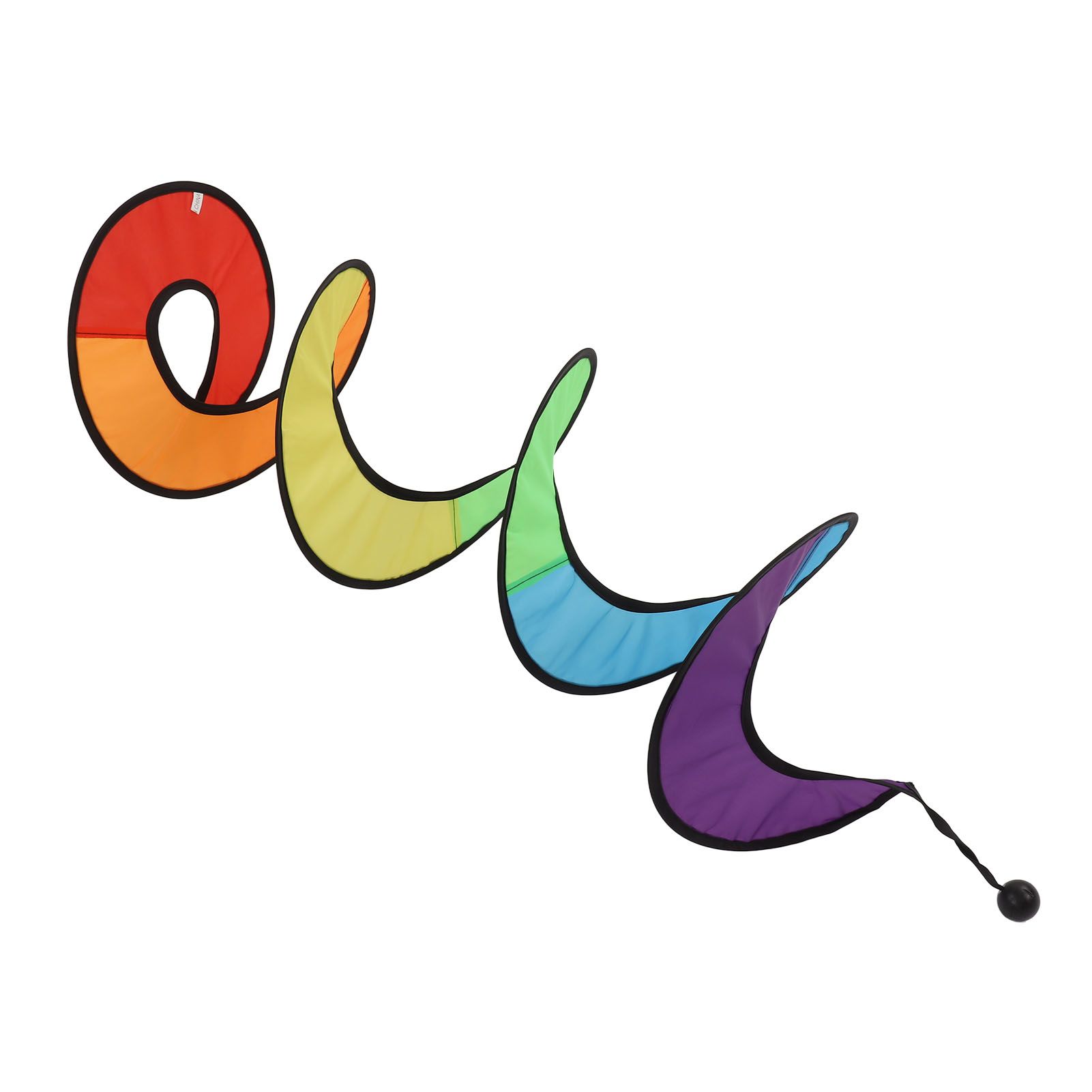 Wind Spinner Foldable Colorful Spiral Rainbow Wind Sculpture Spinner Hanging view 14