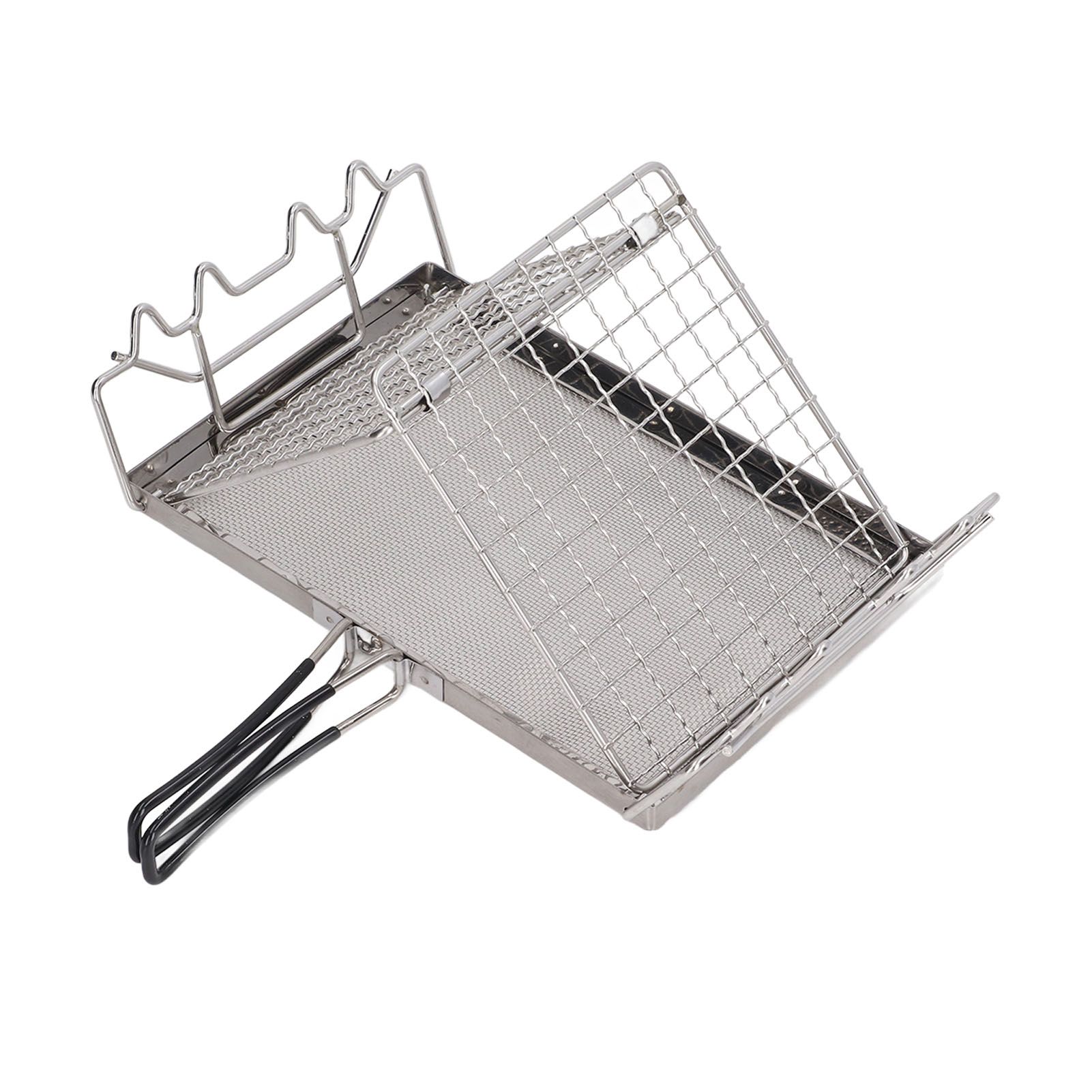 Camping Stove Toaster Foldable Portable Stable Structure Stainless Steel view 3
