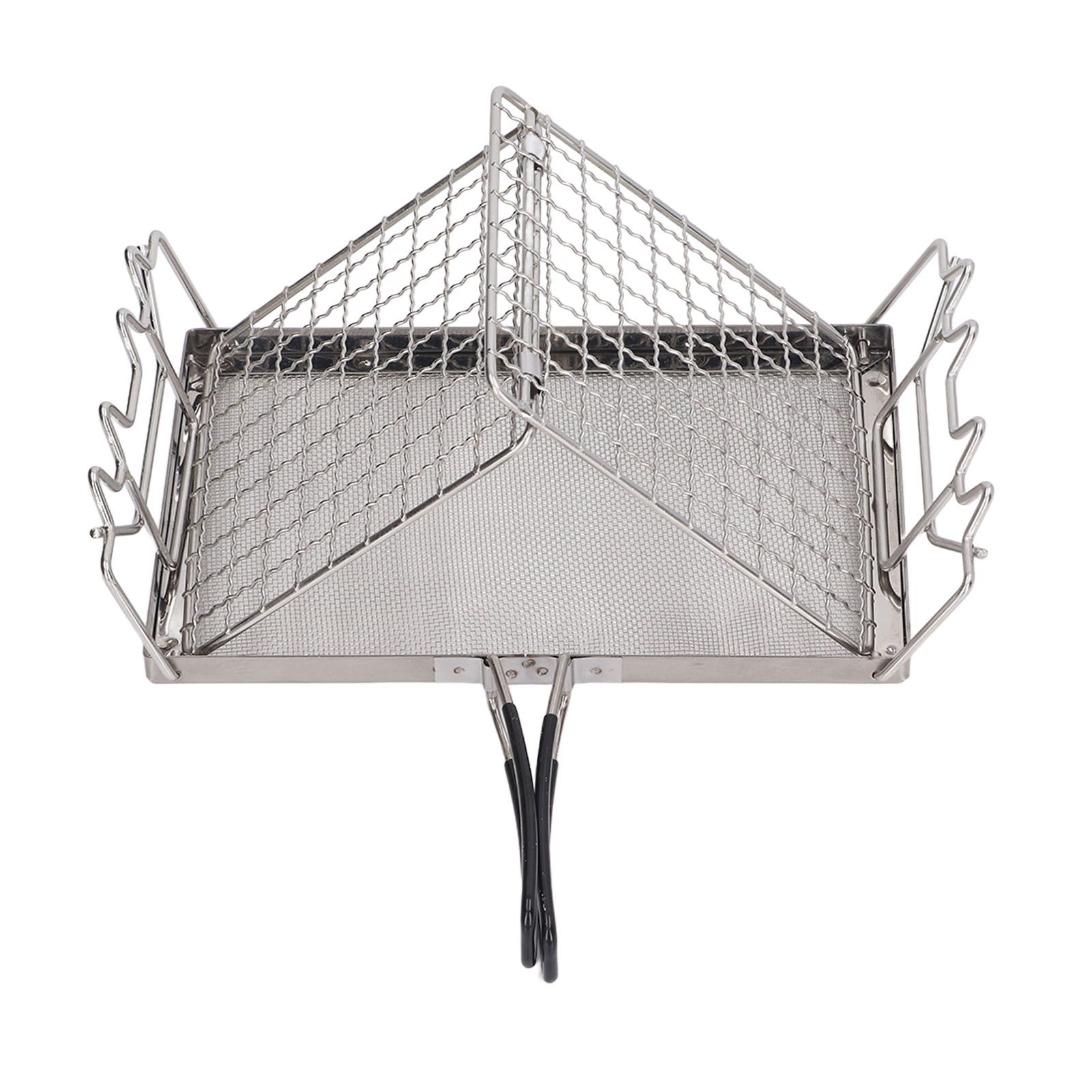 Camping Stove Toaster Foldable Portable Stable Structure Stainless Steel view 4