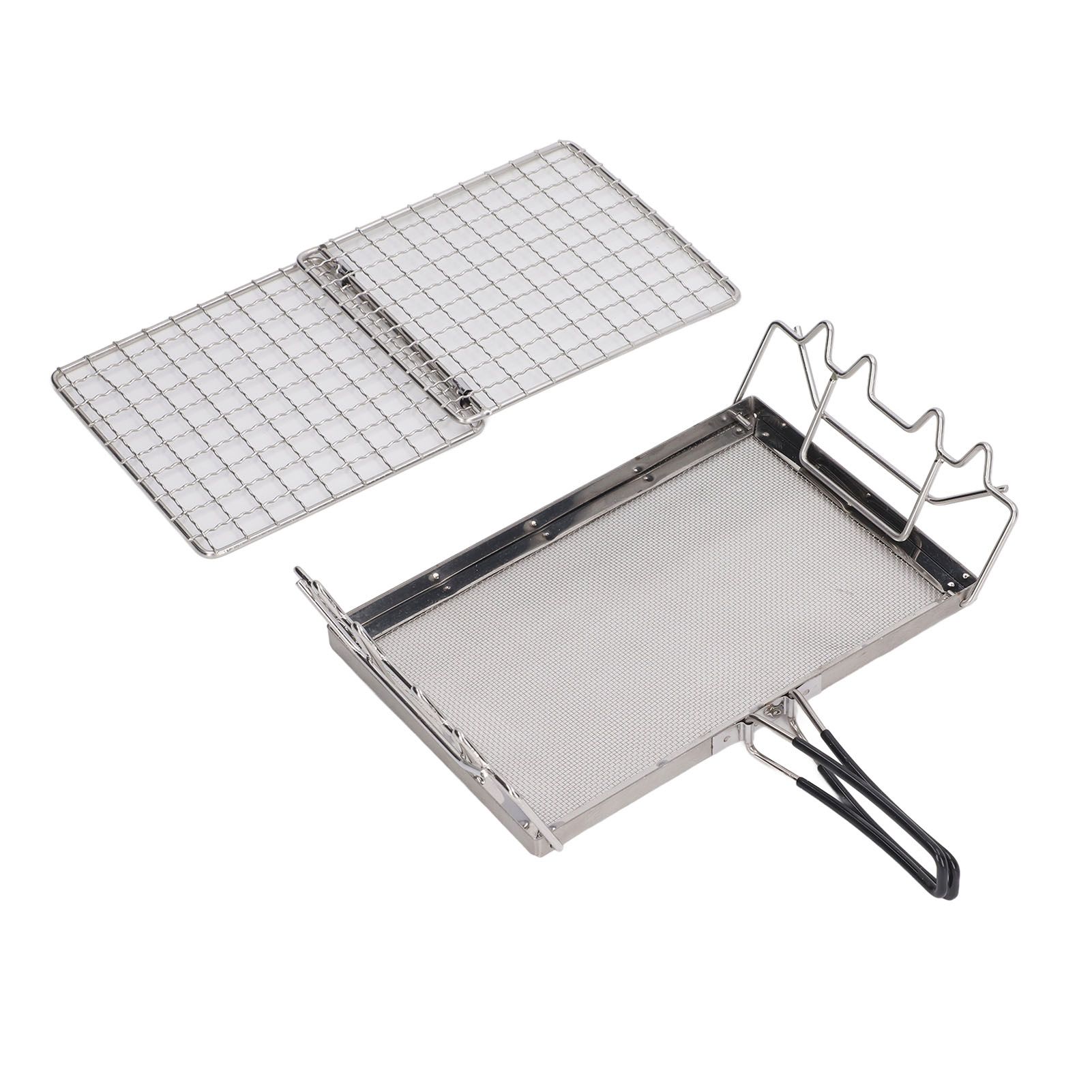 Camping Stove Toaster Foldable Portable Stable Structure Stainless Steel view 6
