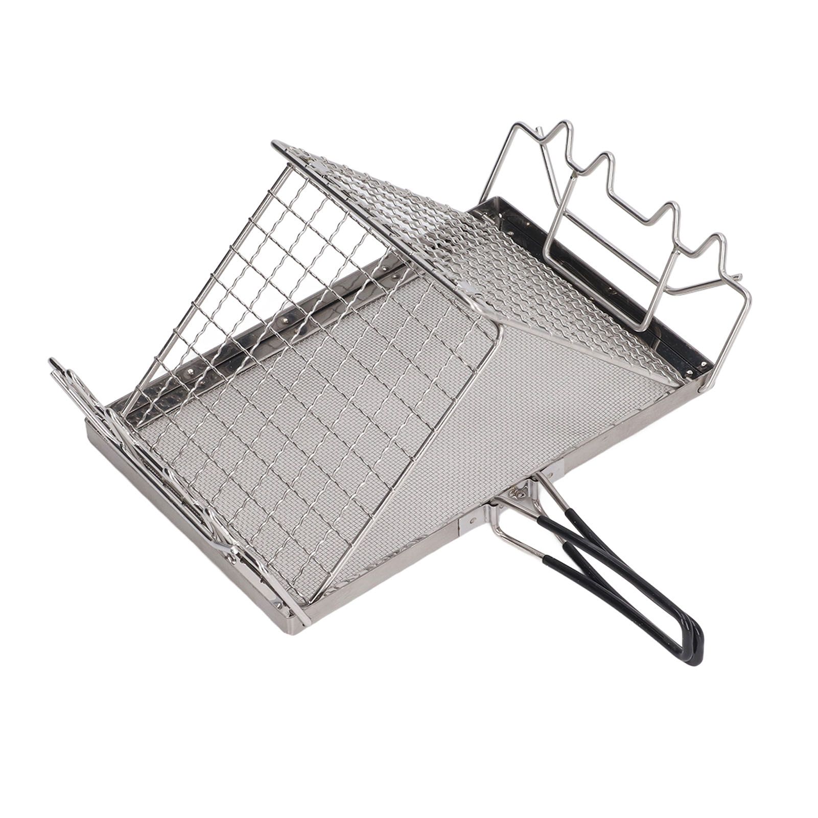 Camping Stove Toaster Foldable Portable Stable Structure Stainless Steel view 8