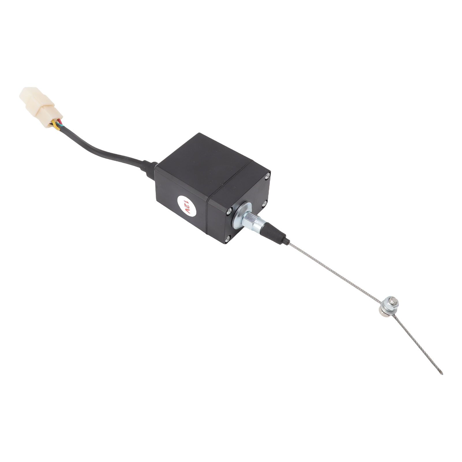 12V 4 Wire Diesel Engine Stop Switch Electronic Shutdown Switch Steel Wire view 6
