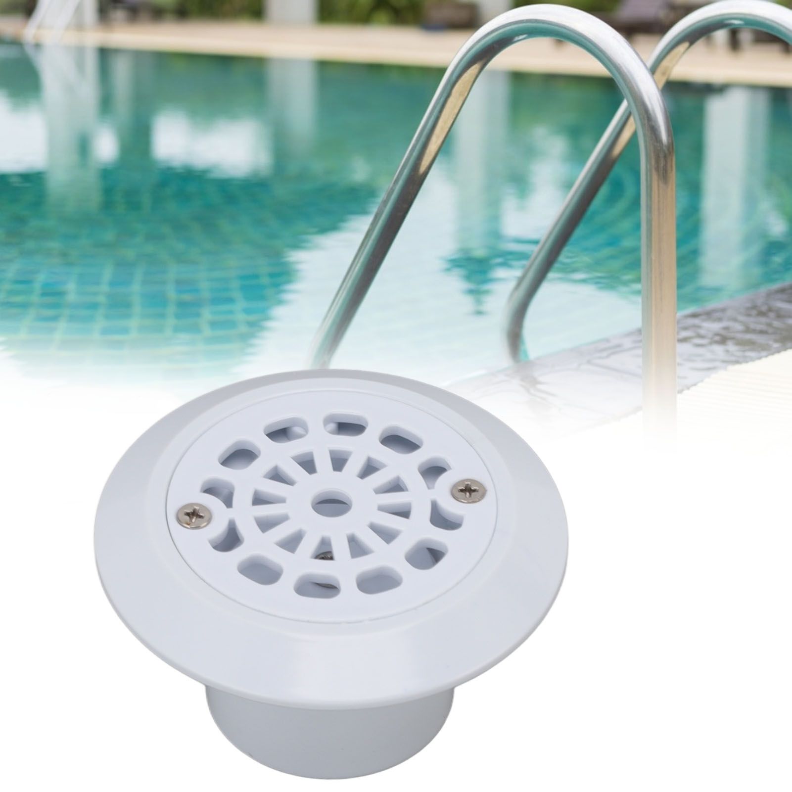 Swimming Pool Drain Cover Water Floor Outlet Inlet Adjustable Flow Parts view 12