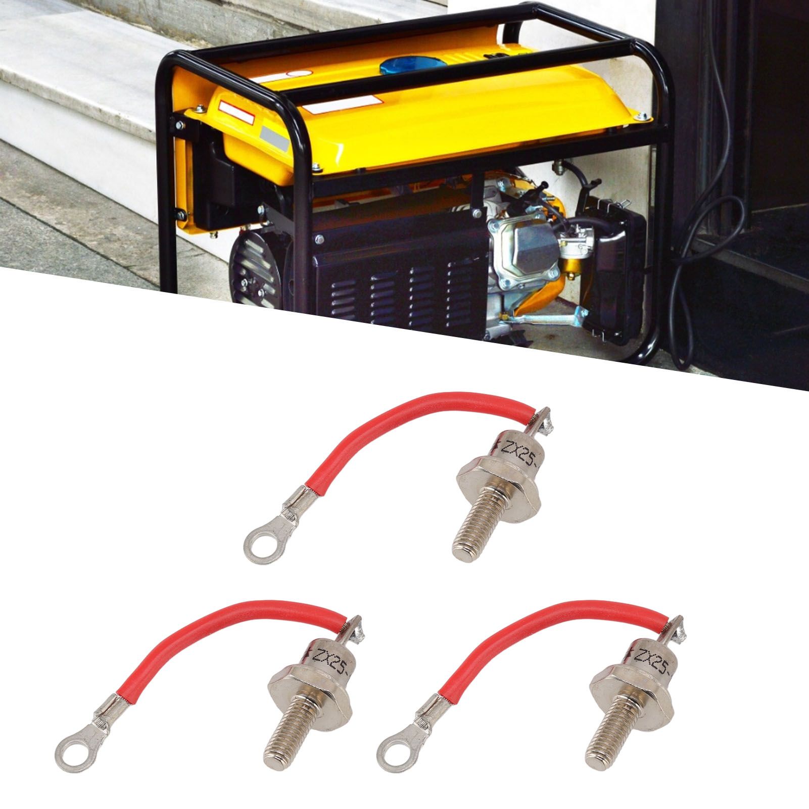 3PCS 25A ZX25 12 Diesel Generator Diode Small Portable Rectifier Diode view 11
