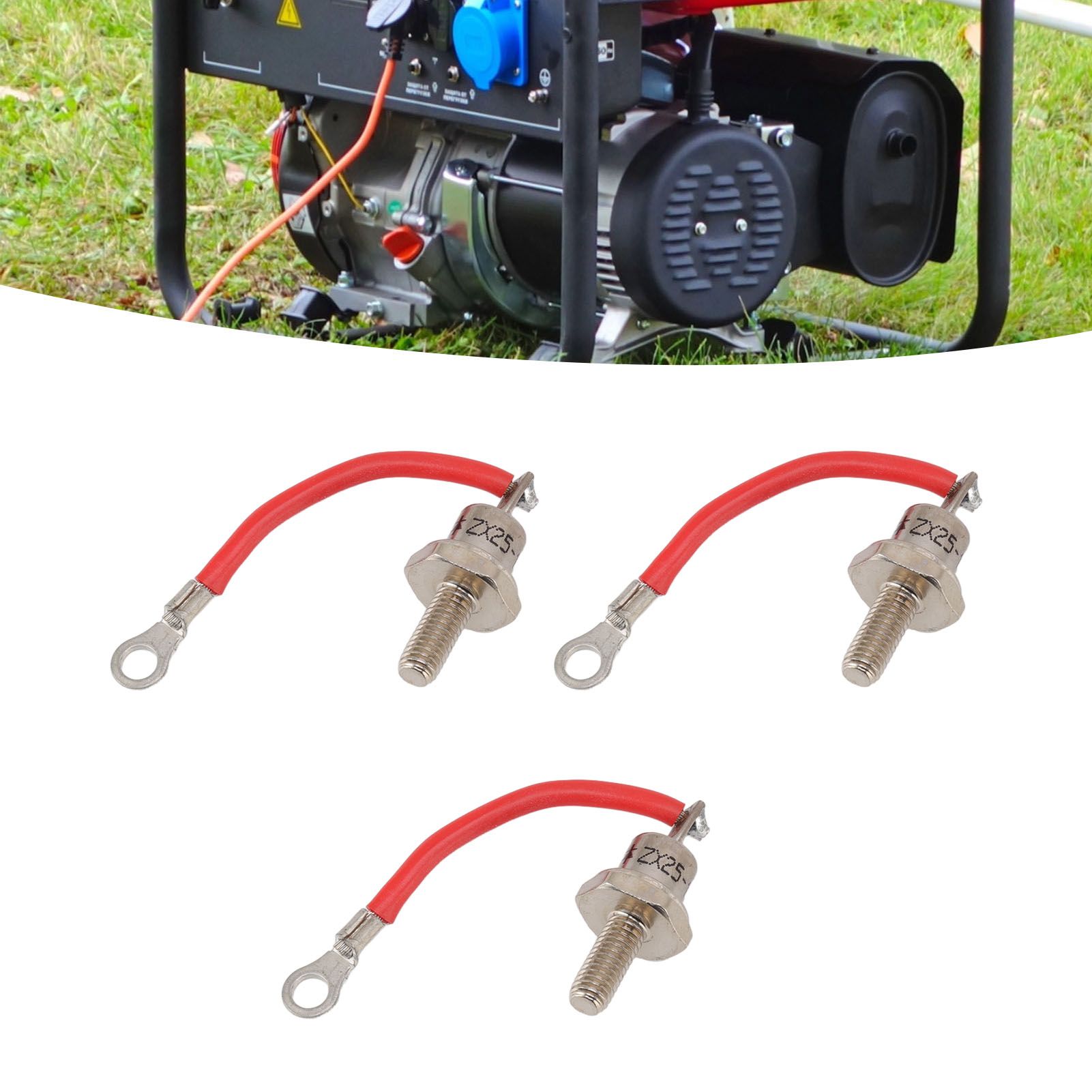3PCS 25A ZX25 12 Diesel Generator Diode Small Portable Rectifier Diode view 12