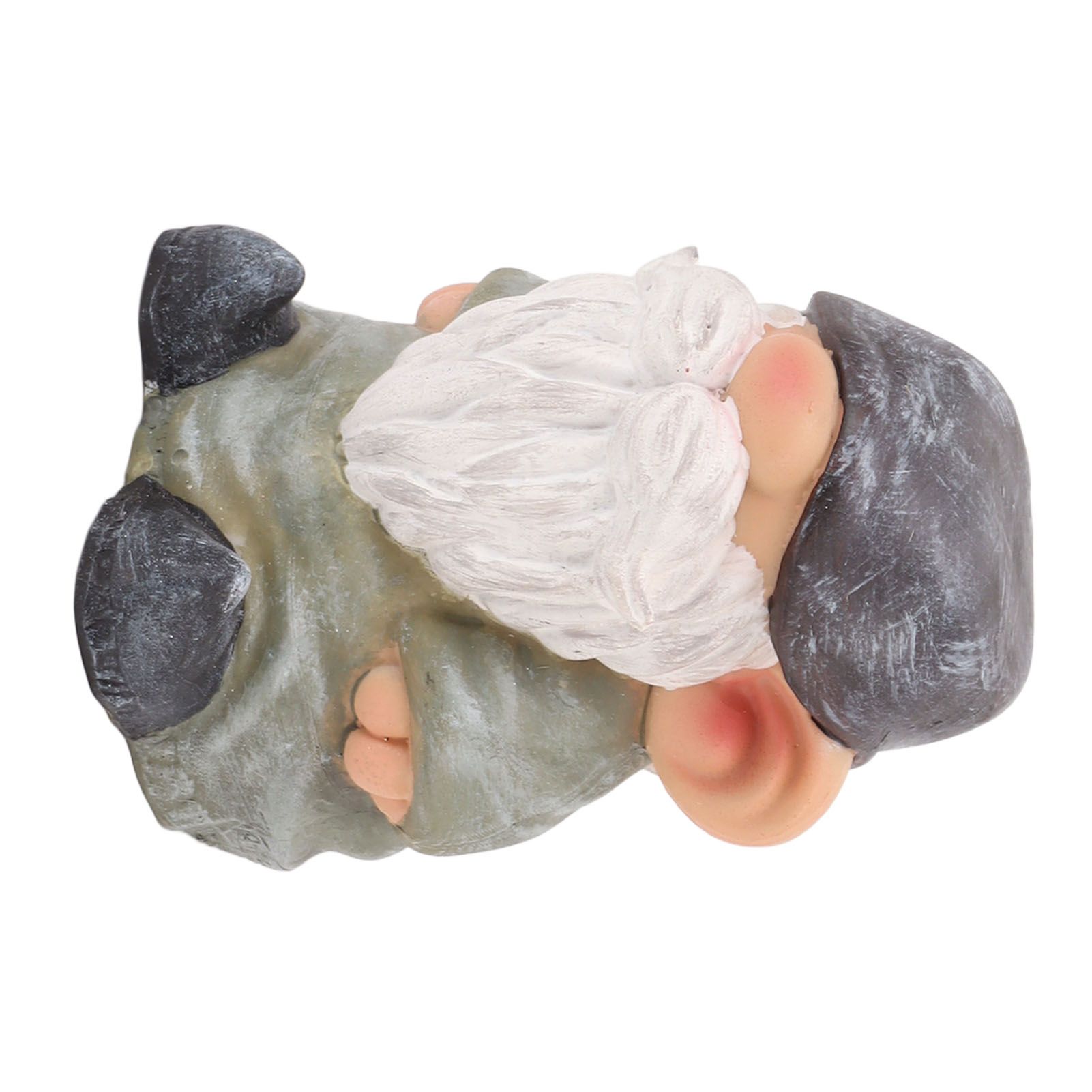 Garden Gnome Resin Structure Stable Bottom Retro Style Gnome Figurine for view 9