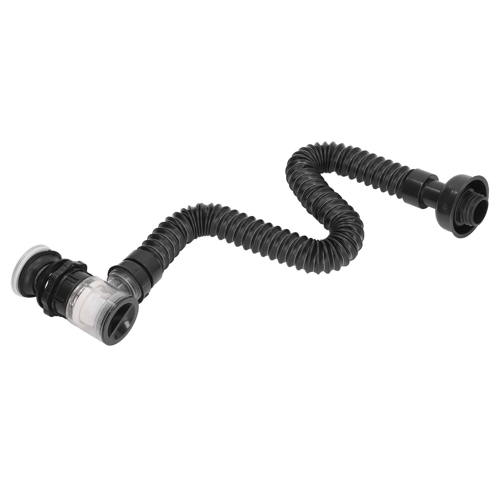 Integrated Wash Basin Sink Drain Pipe Stainless Steel Expandable Flexible Sink view 7