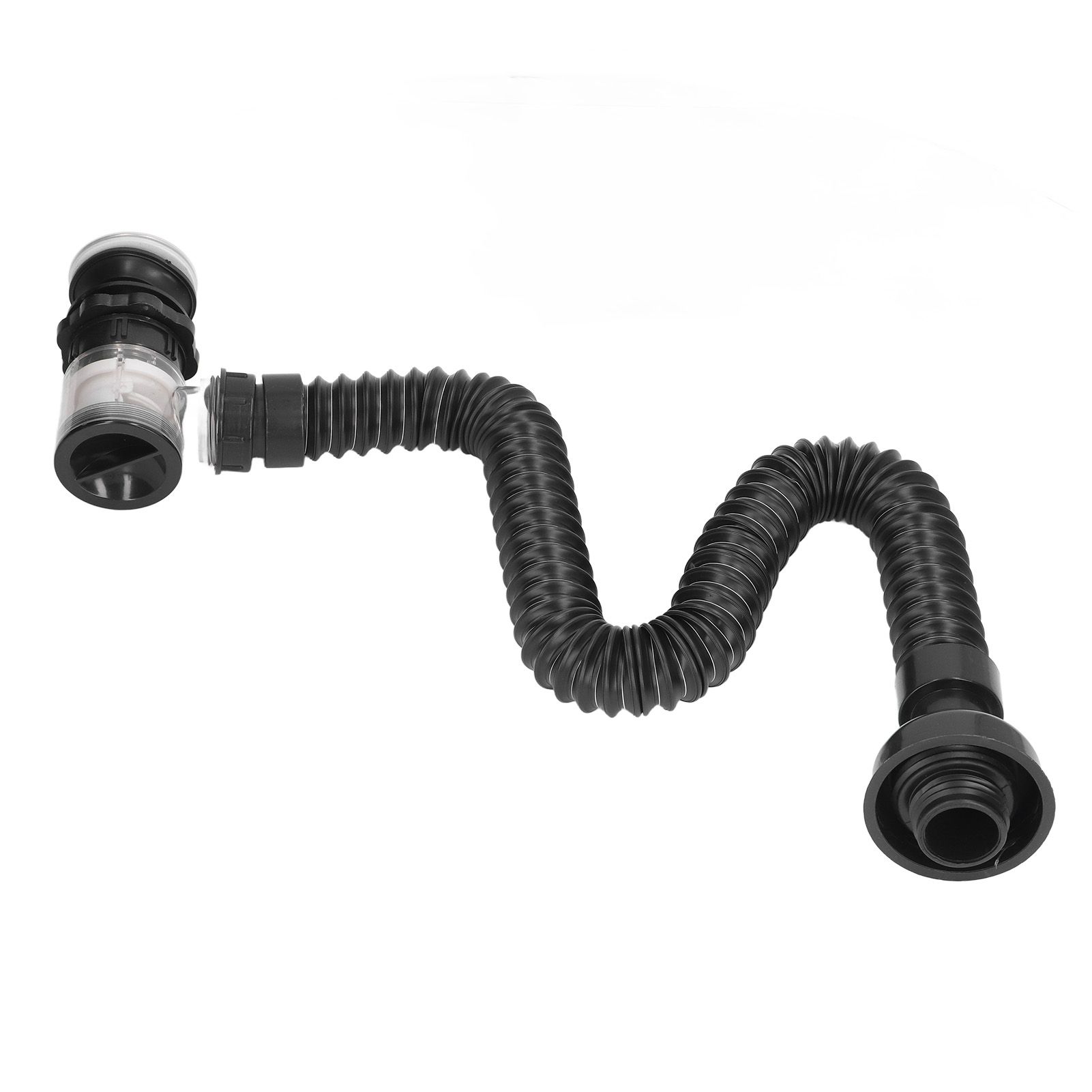 Integrated Wash Basin Sink Drain Pipe Stainless Steel Expandable Flexible Sink view 8