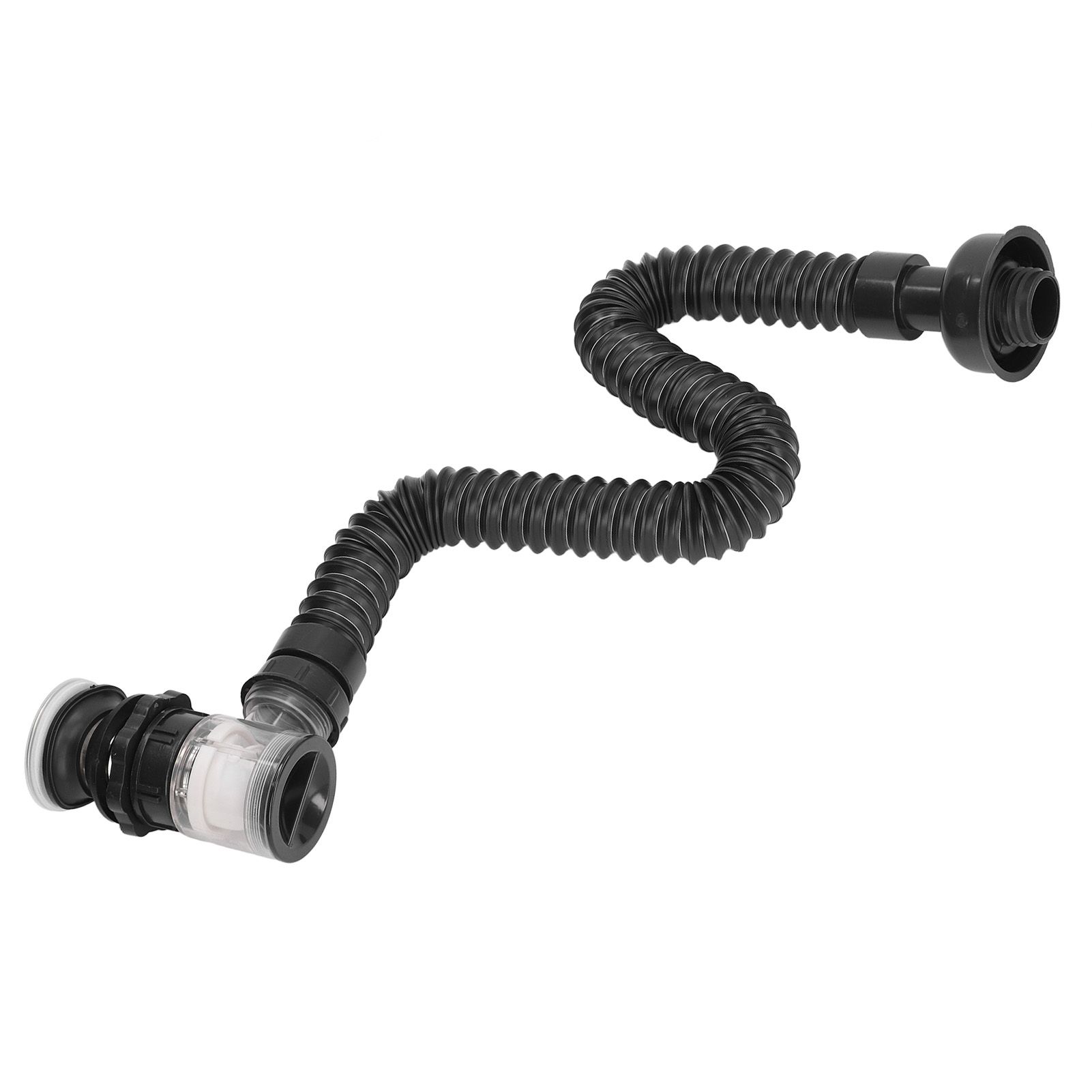 Integrated Wash Basin Sink Drain Pipe Stainless Steel Expandable Flexible Sink view 10