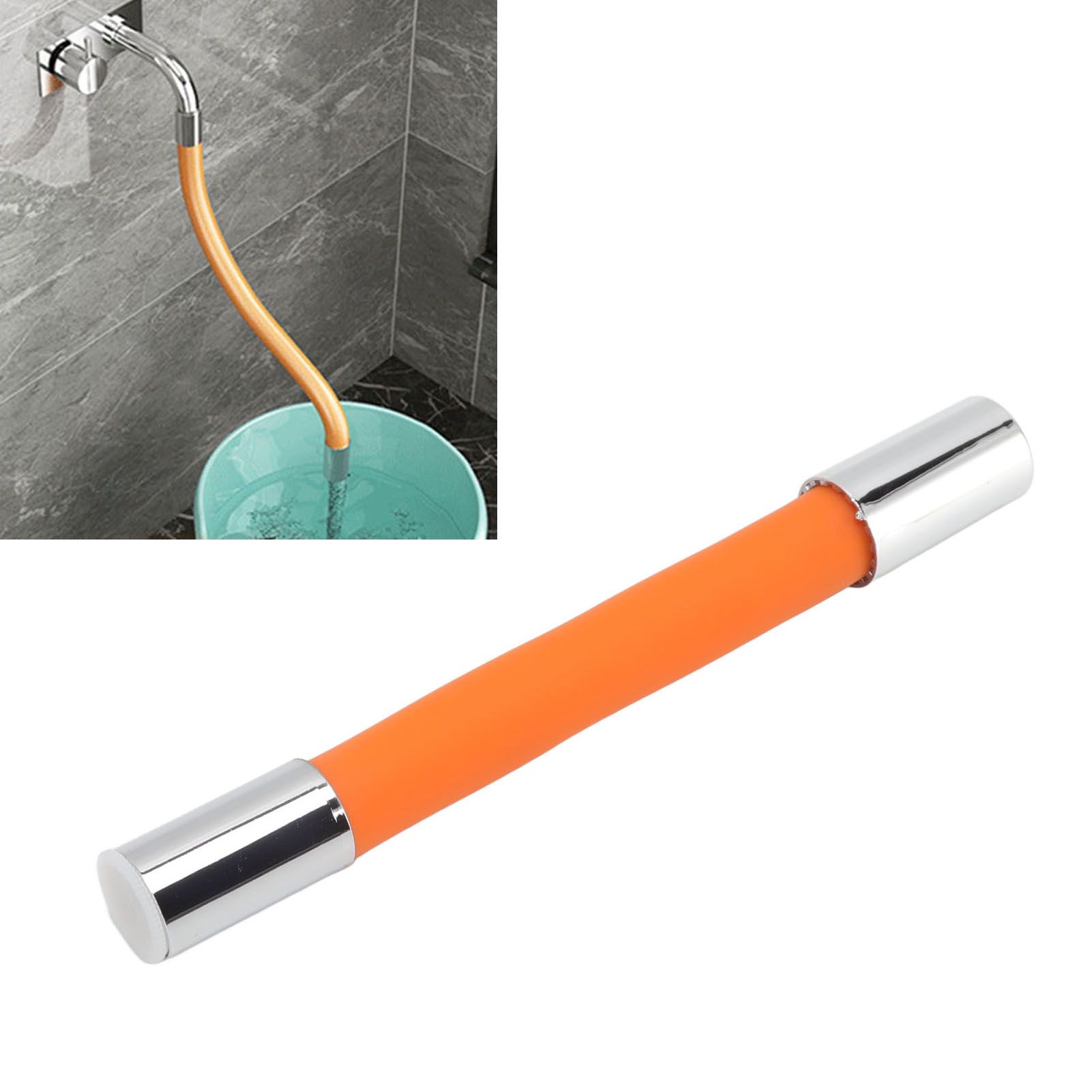 Faucet Extension Tubes with Aerator Nozzle Flexible Copper for Kitchen Sink view 12