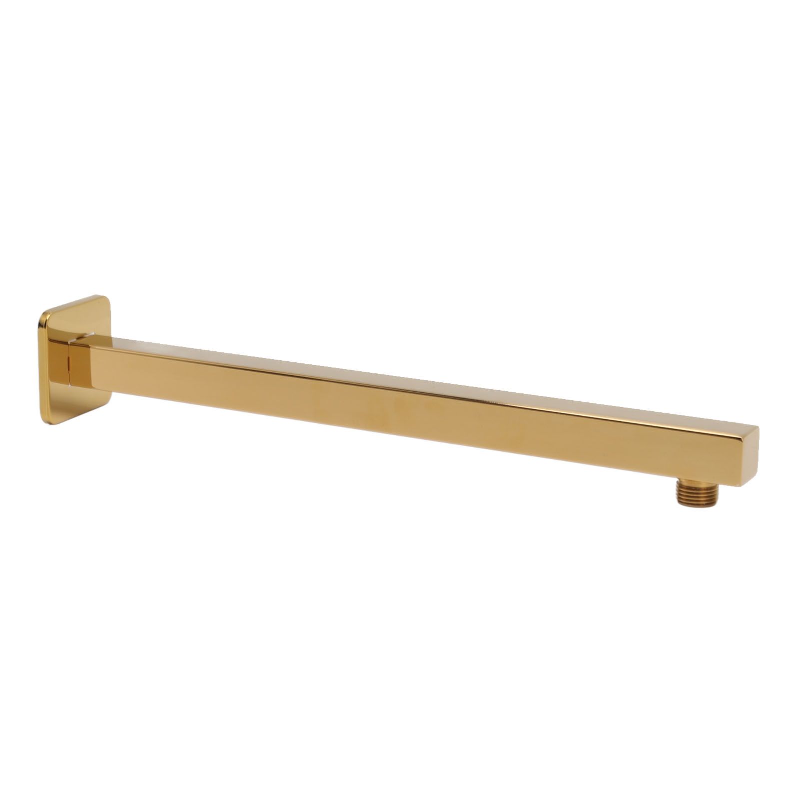 Wall Mounted Shower Arm Stainless Steel Quadrate Shower Head Extension Arm view 3