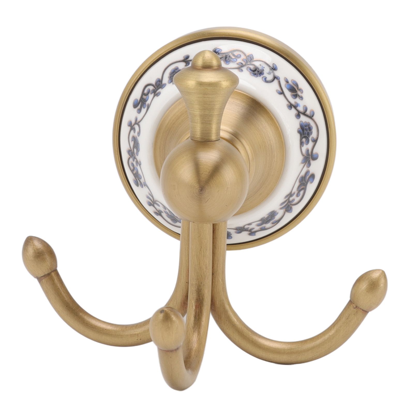 Wall Mounted Bathroom Coat Hook Beautiful Decorative Elegant Clothing Robe view 5