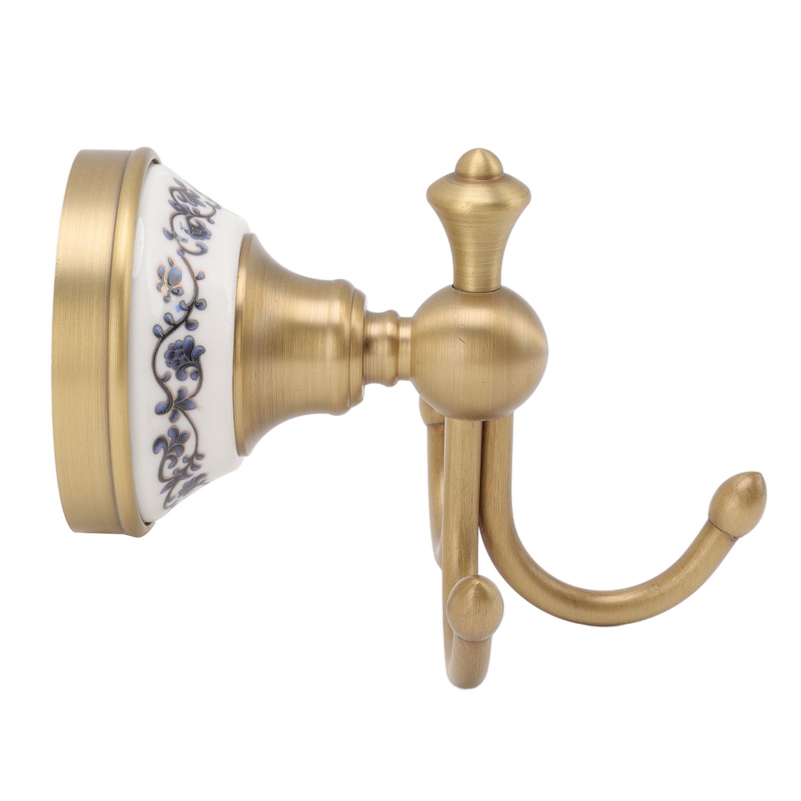Wall Mounted Bathroom Coat Hook Beautiful Decorative Elegant Clothing Robe view 8