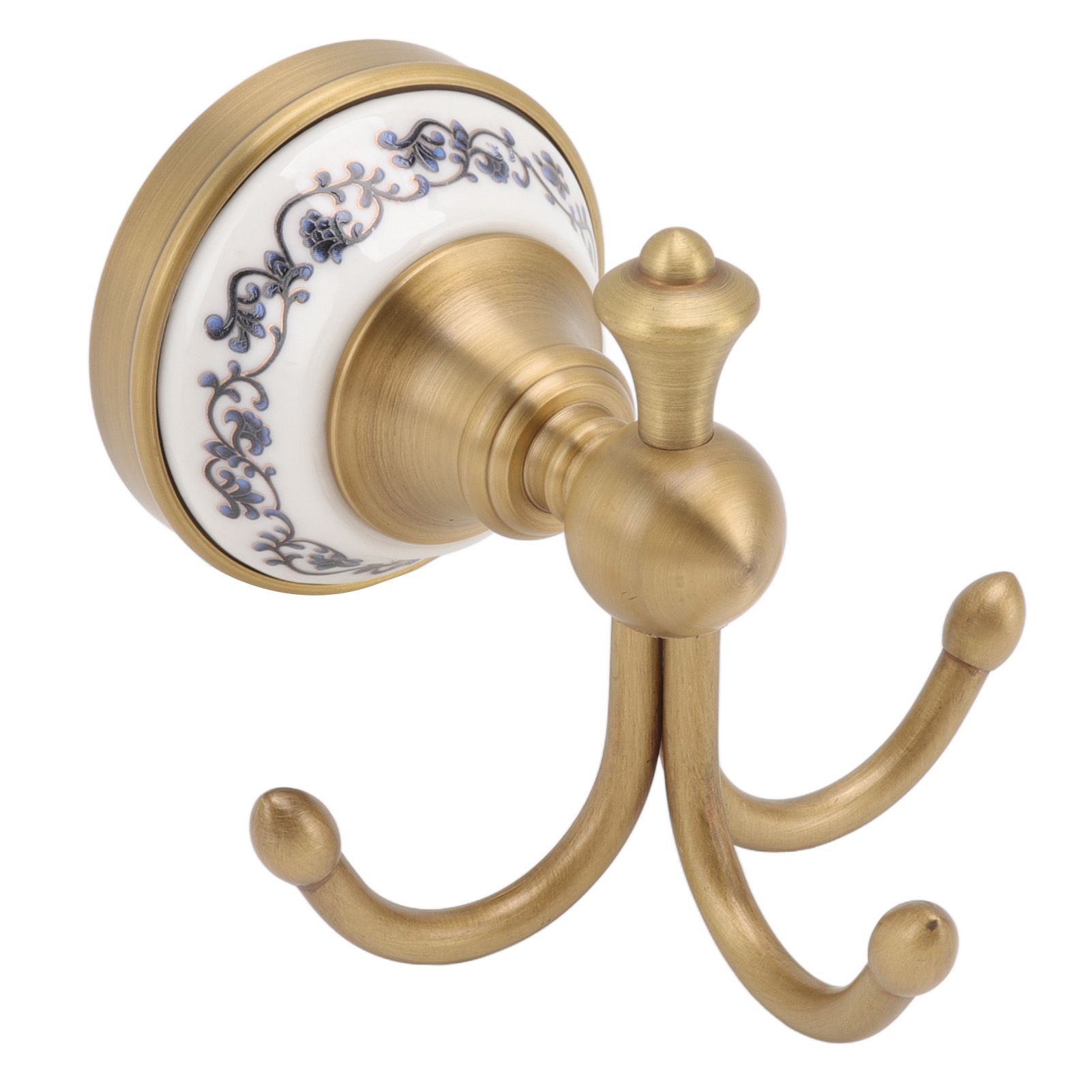 Wall Mounted Bathroom Coat Hook Beautiful Decorative Elegant Clothing Robe view 9