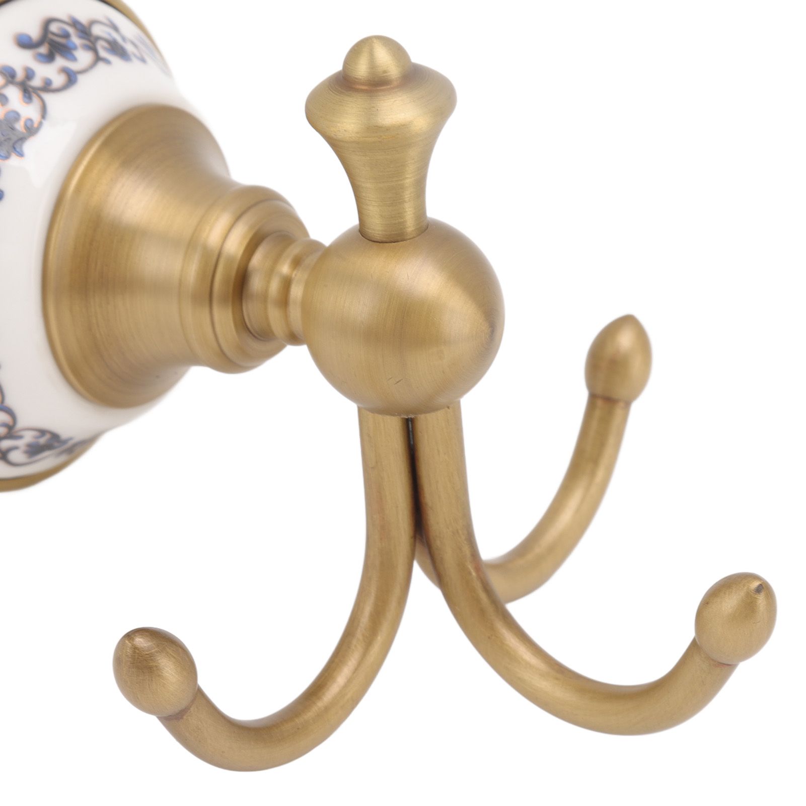 Wall Mounted Bathroom Coat Hook Beautiful Decorative Elegant Clothing Robe view 14
