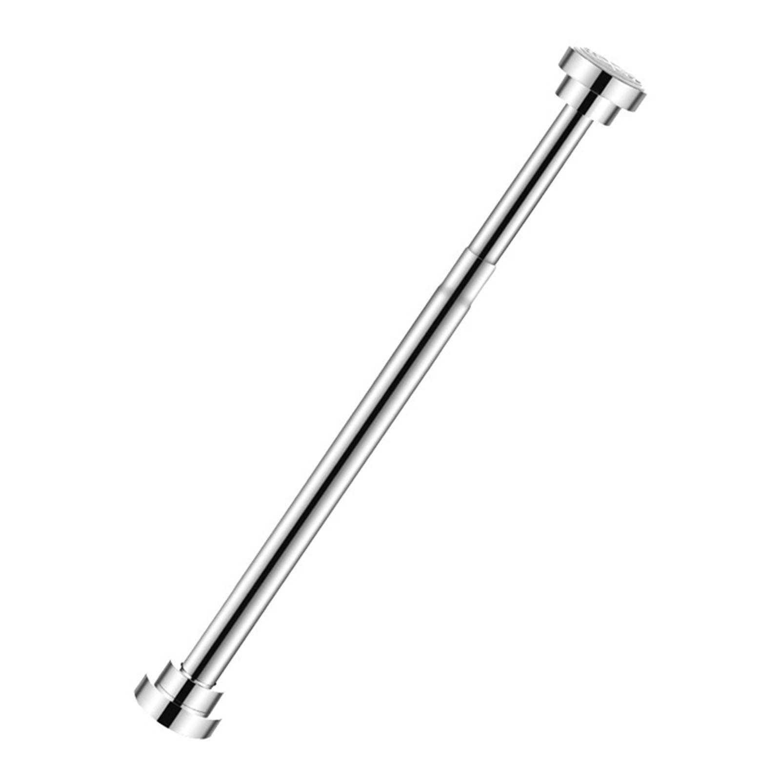 Adjustable Closet Rod Stainless Steel Punch Free Retractable Clothes Drying