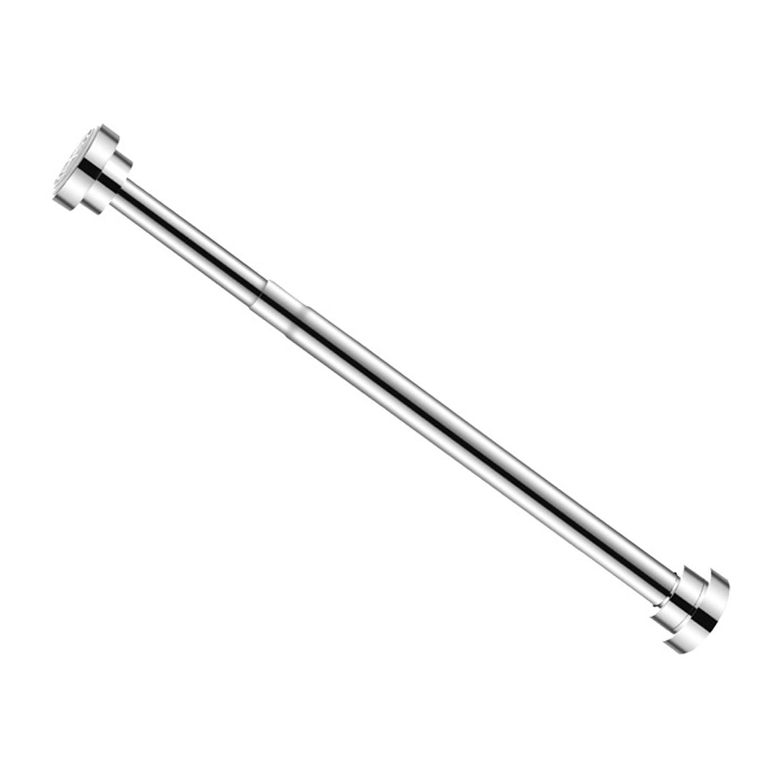 Adjustable Closet Rod Stainless Steel Punch Free Retractable Clothes Drying view 3